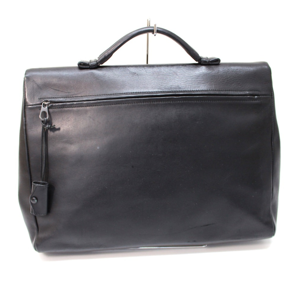 Bottega Veneta Black Leather Briefcase (Pre-Owned)