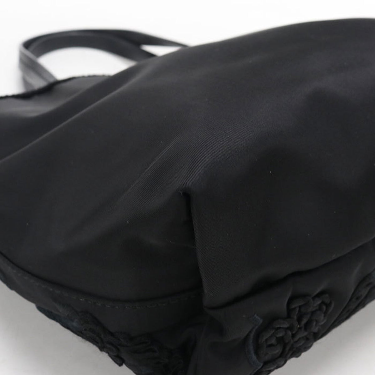 Salvatore Ferragamo Black Nylon Tote Bag (Pre-Owned)
