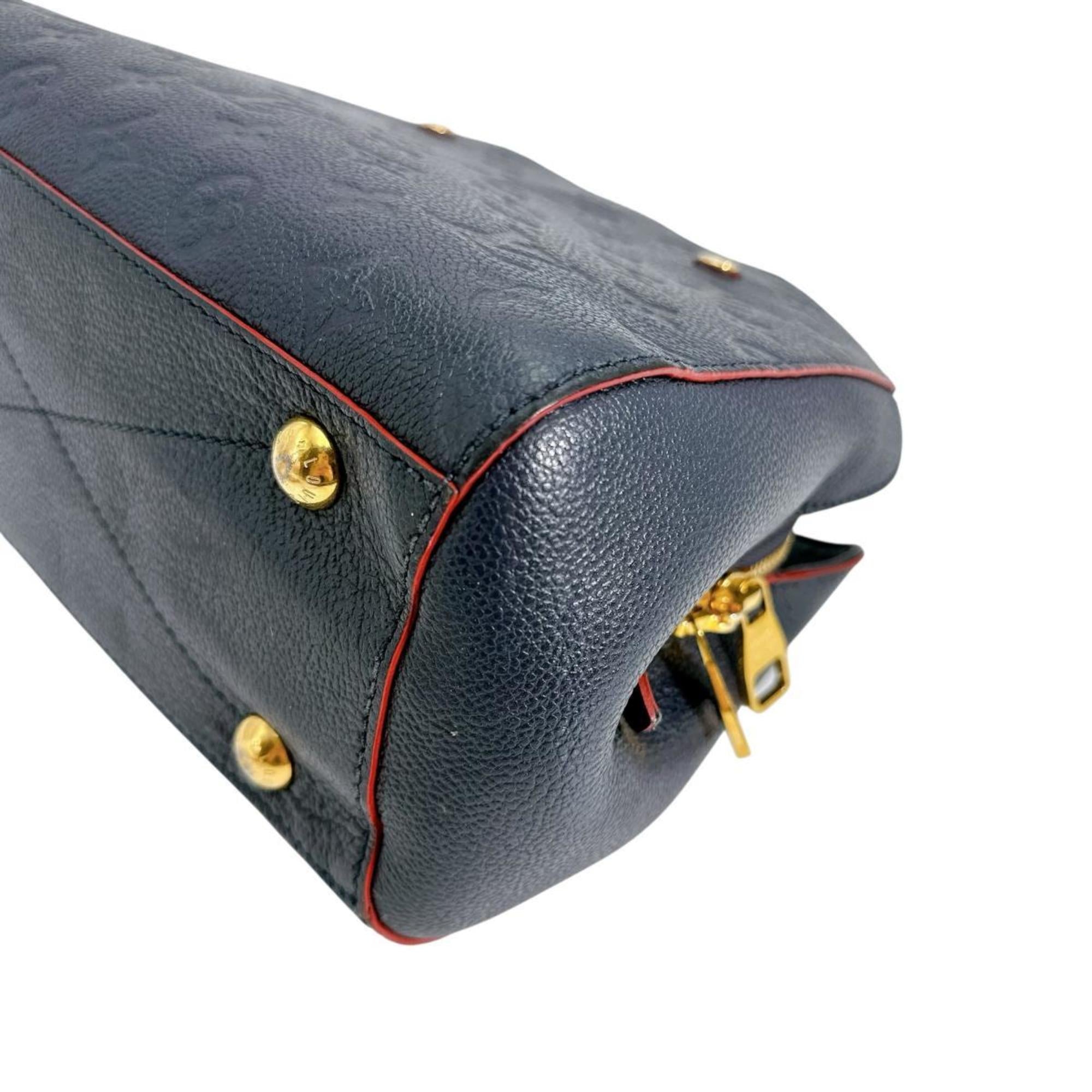 Louis Vuitton Marine Rouge Monogram Empreinte Shoulder Bag (Pre-Owned)
