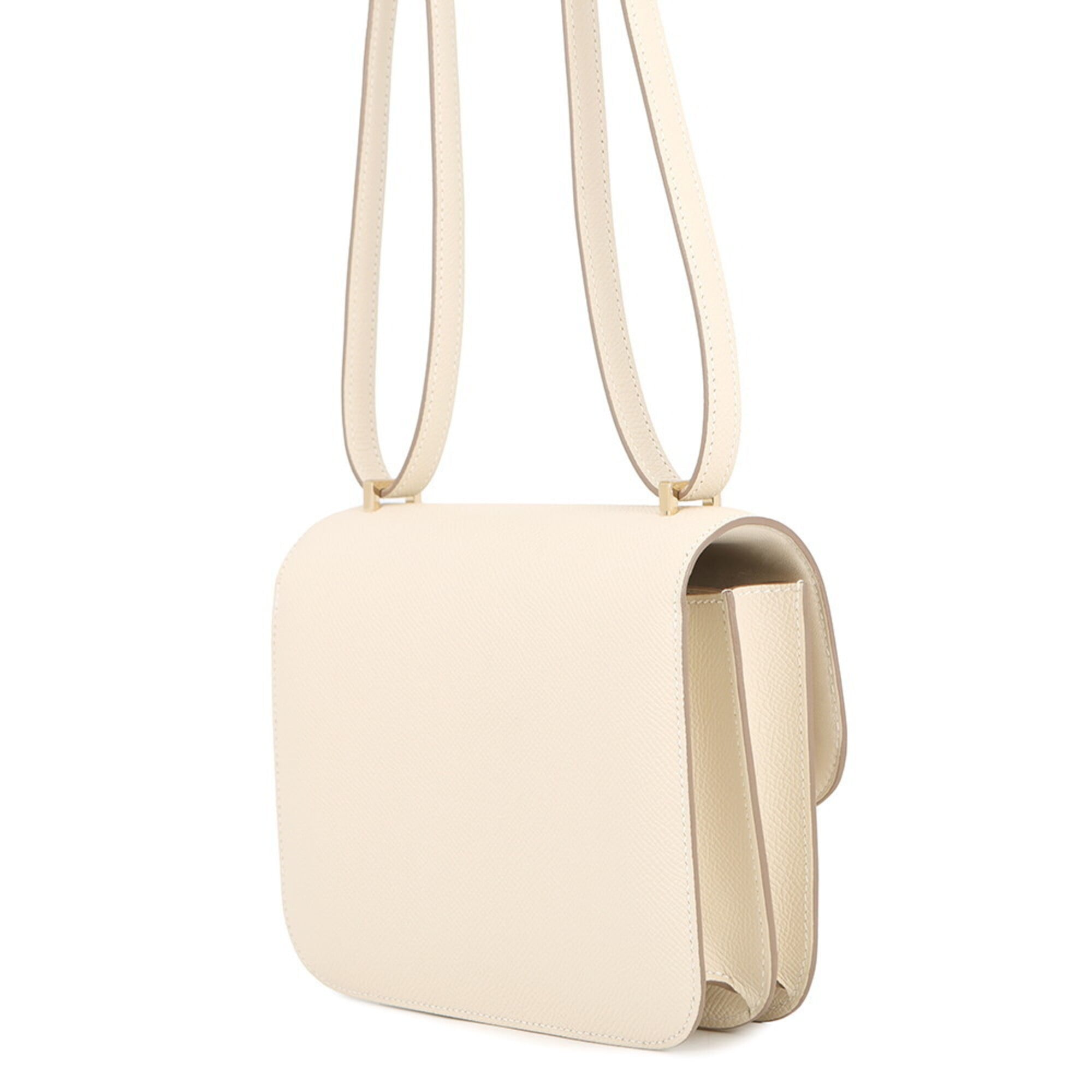 Hermes Constance Champagne Gold Epsom Leather Handbag Shoulder Bag (Pre-Owned)