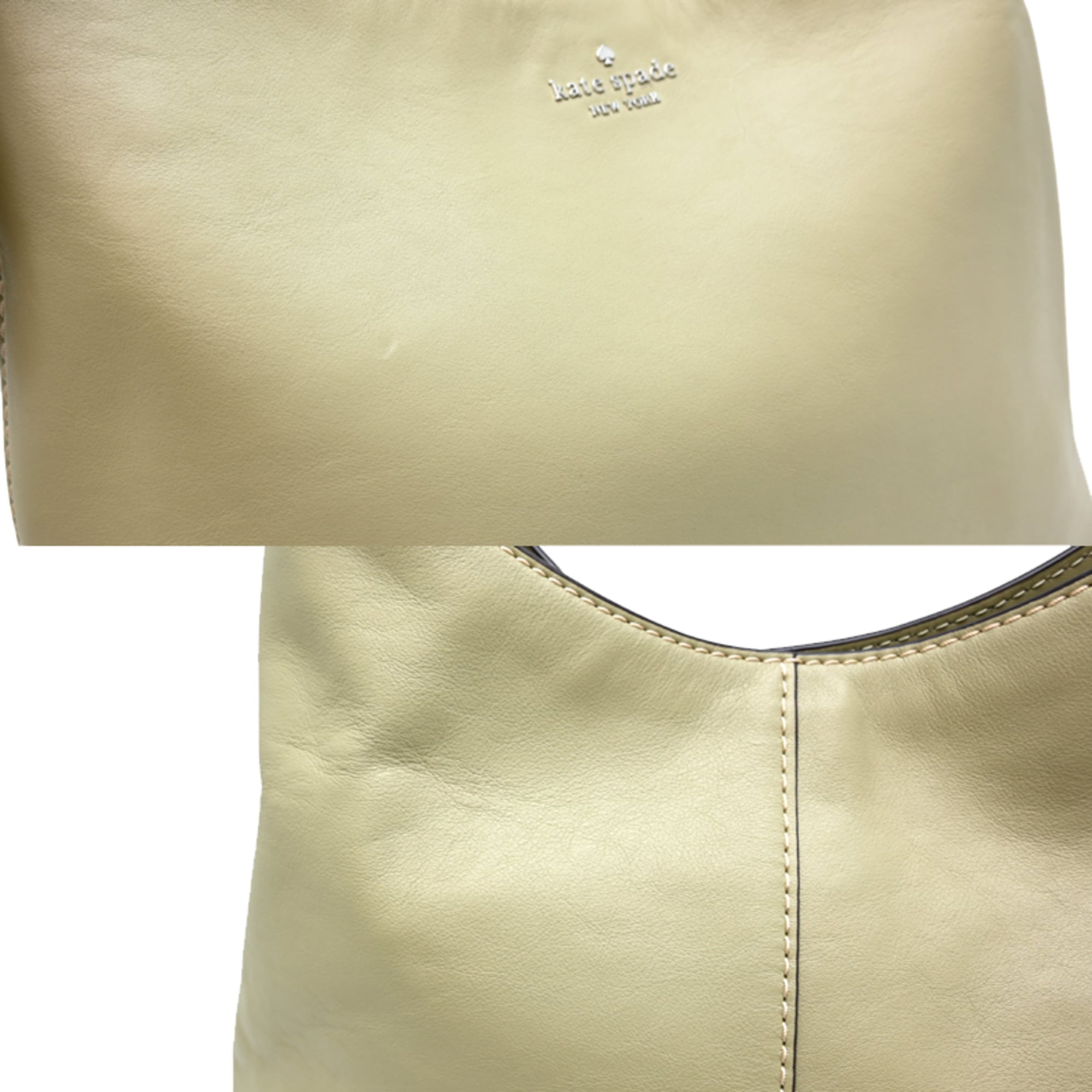 Kate Spade Green Leather Shoulder Bag (Pre-Owned)