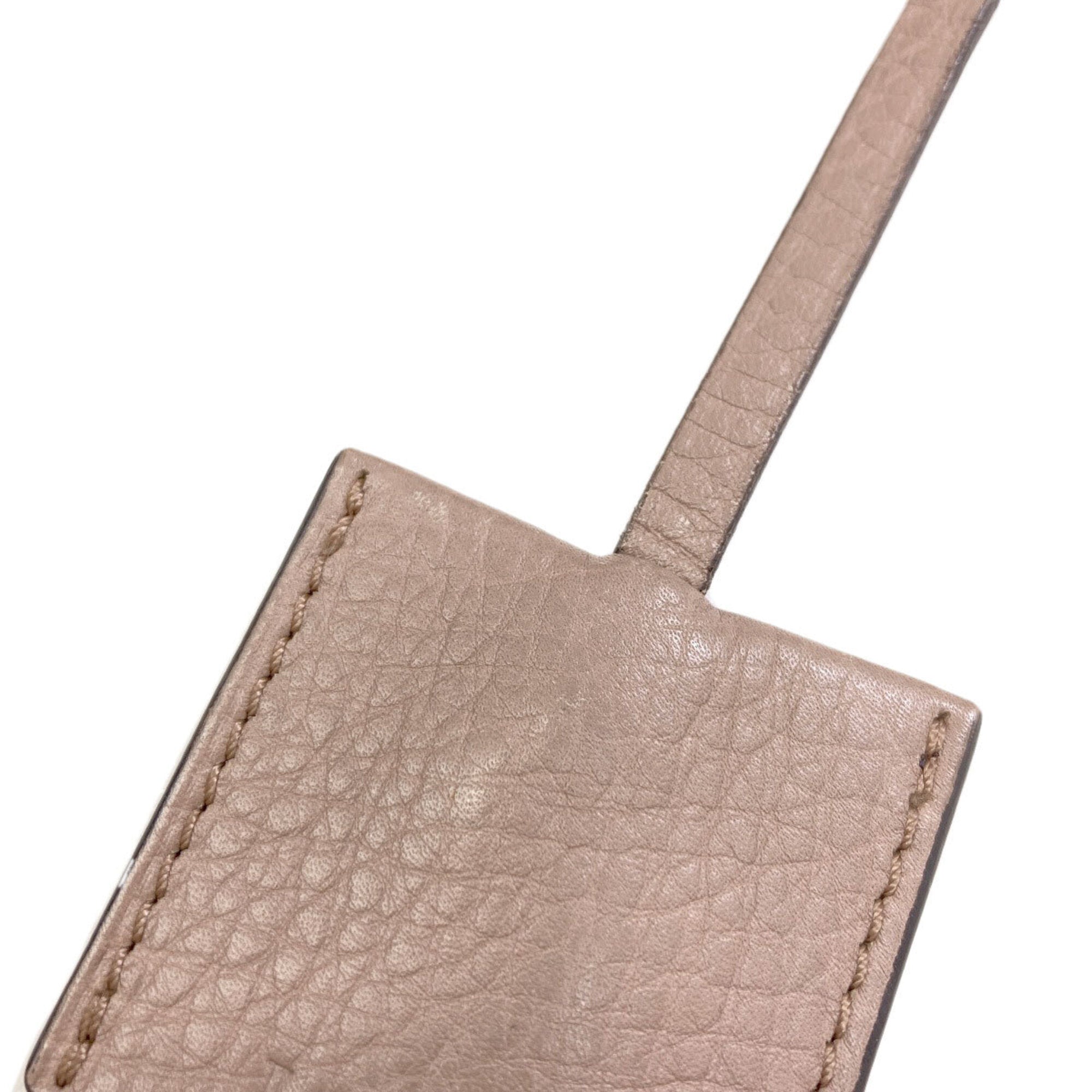 Loewe Amazona Grayish Leather Handbag (Pre-Owned)