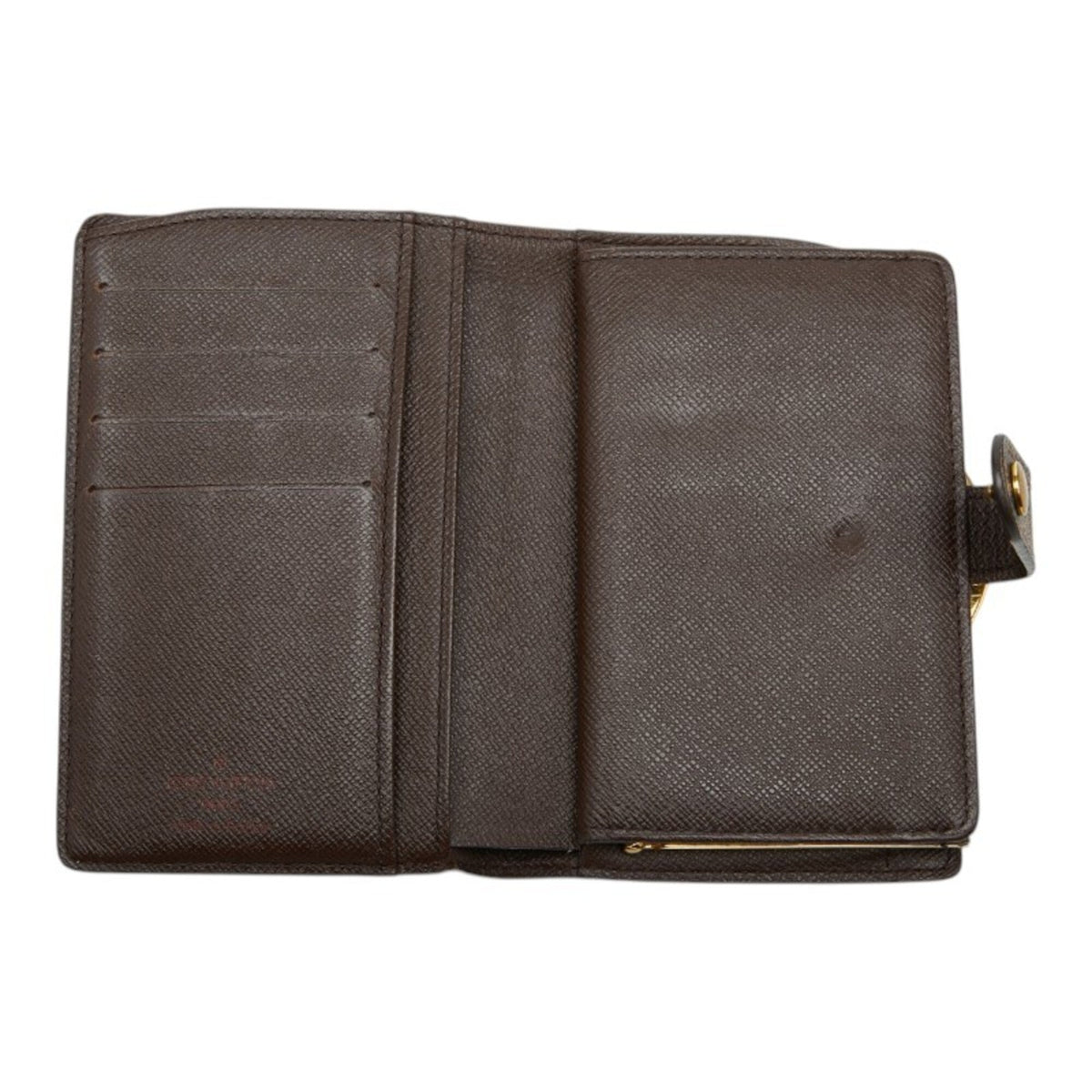 Louis Vuitton Brown Pvc Leather Wallet (Bi-Fold) (Pre-Owned)