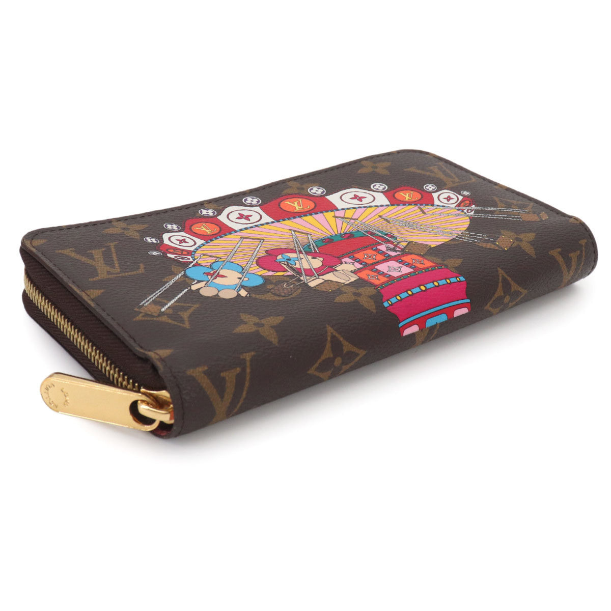 Louis Vuitton Monogram Multi-Color Monogram Canvas Long Wallet (Bi-Fold) (Pre-Owned)