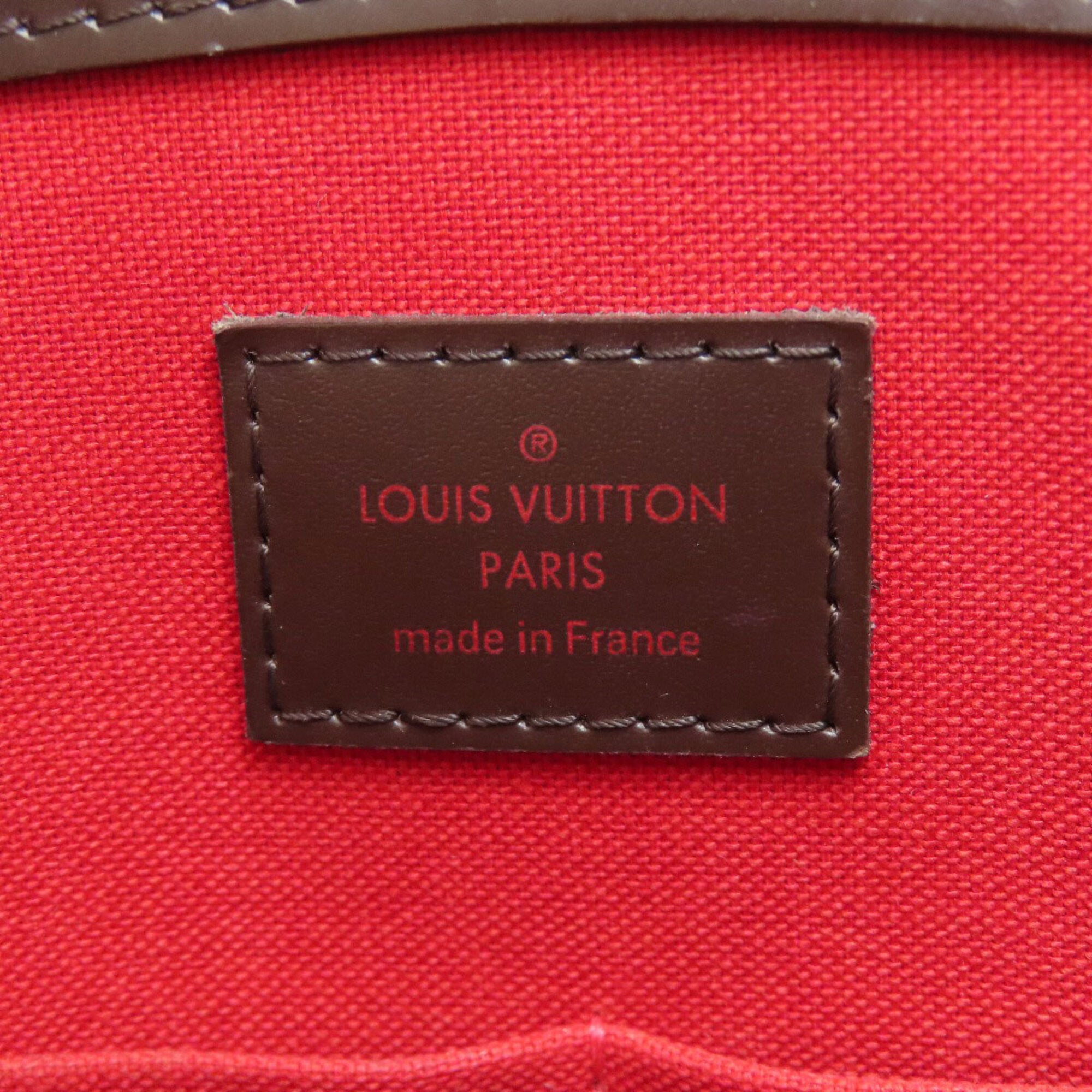 Louis Vuitton Damier Canvas Ebene Damier Canvas Tote Bag (Pre-Owned)