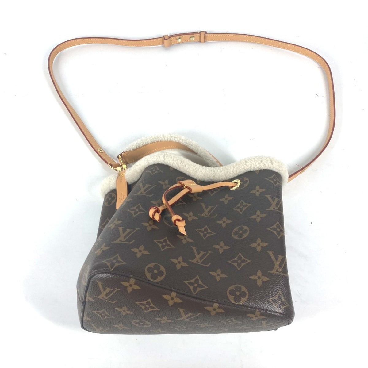 Louis Vuitton Brown Monogram Handbag Shoulder Bag (Pre-Owned)