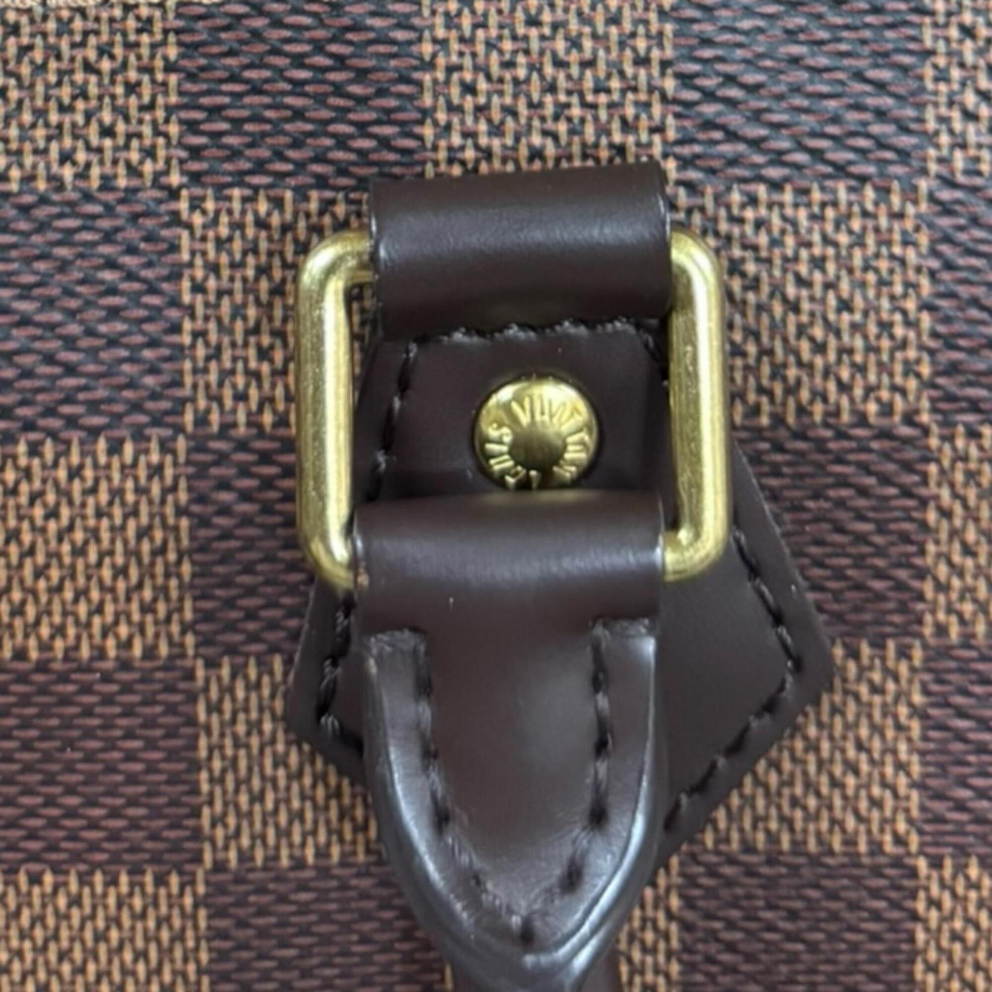 Louis Vuitton Damier Brown Damier Canvas Handbag (Pre-Owned)