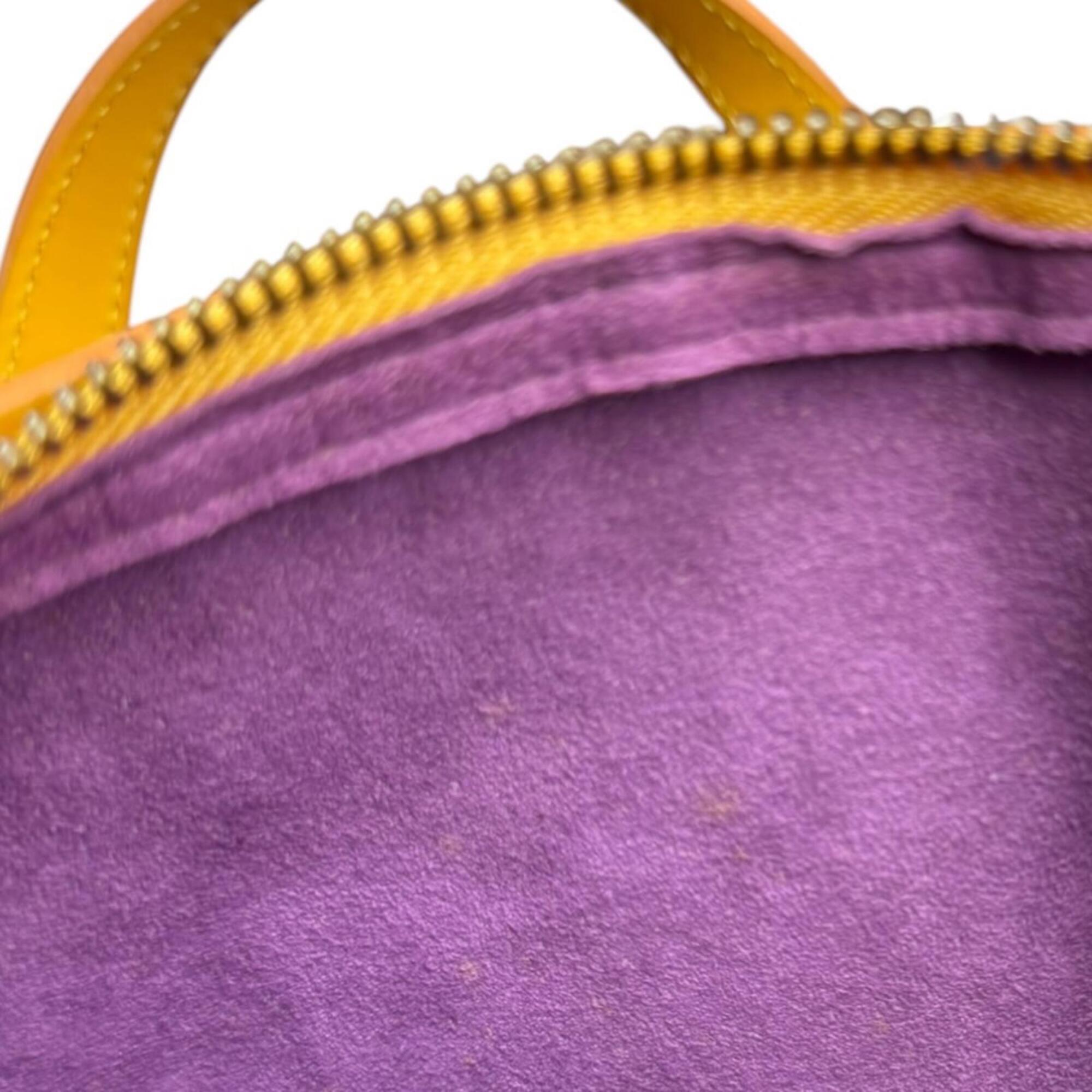 Louis Vuitton Yellow Epi Leather Handbag (Pre-Owned)
