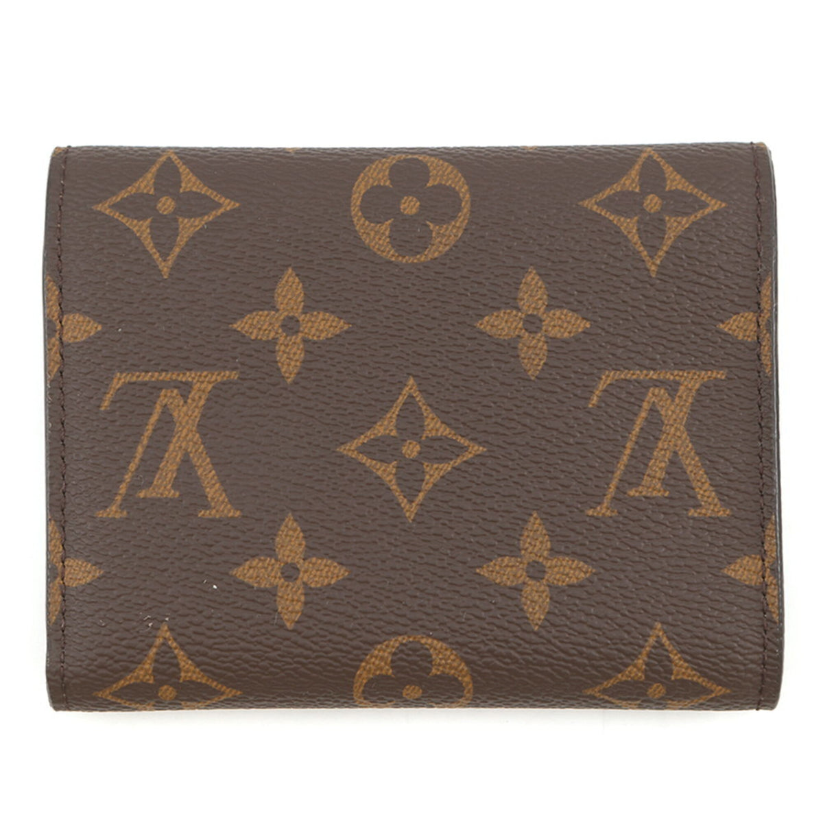 Louis Vuitton Monogram Brown Monogram Wallet (Tri-Fold) (Pre-Owned)