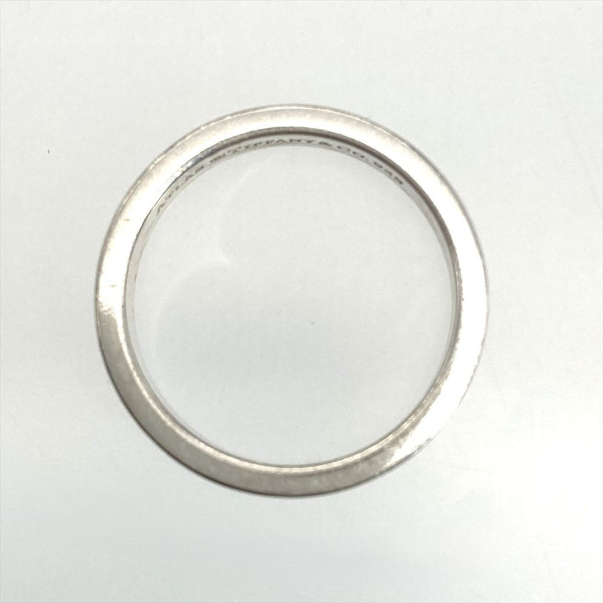 Tiffany Silver Silver 925 Band Ring (Pre-Owned)