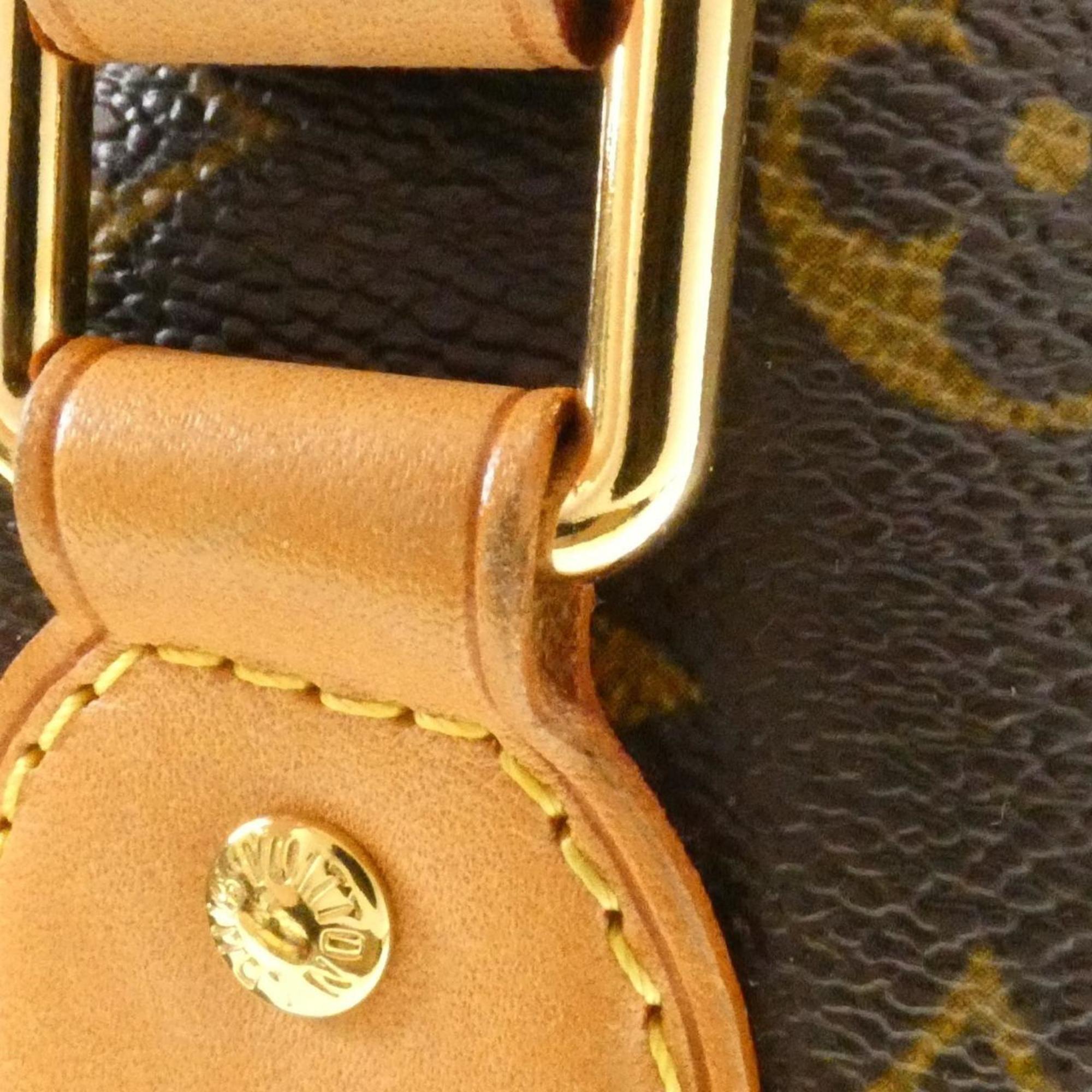 Louis Vuitton Marron Coated Canvas Handbag (Pre-Owned)
