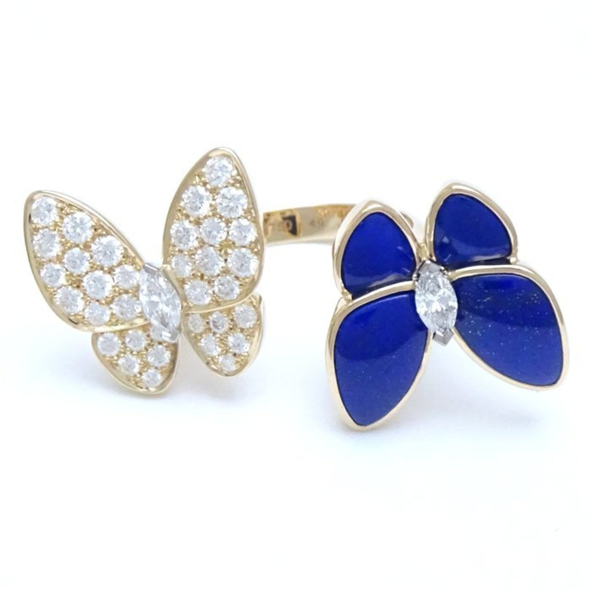 Van Cleef & Arpels Yellow Gold (18K) Band Ring (Pre-Owned)