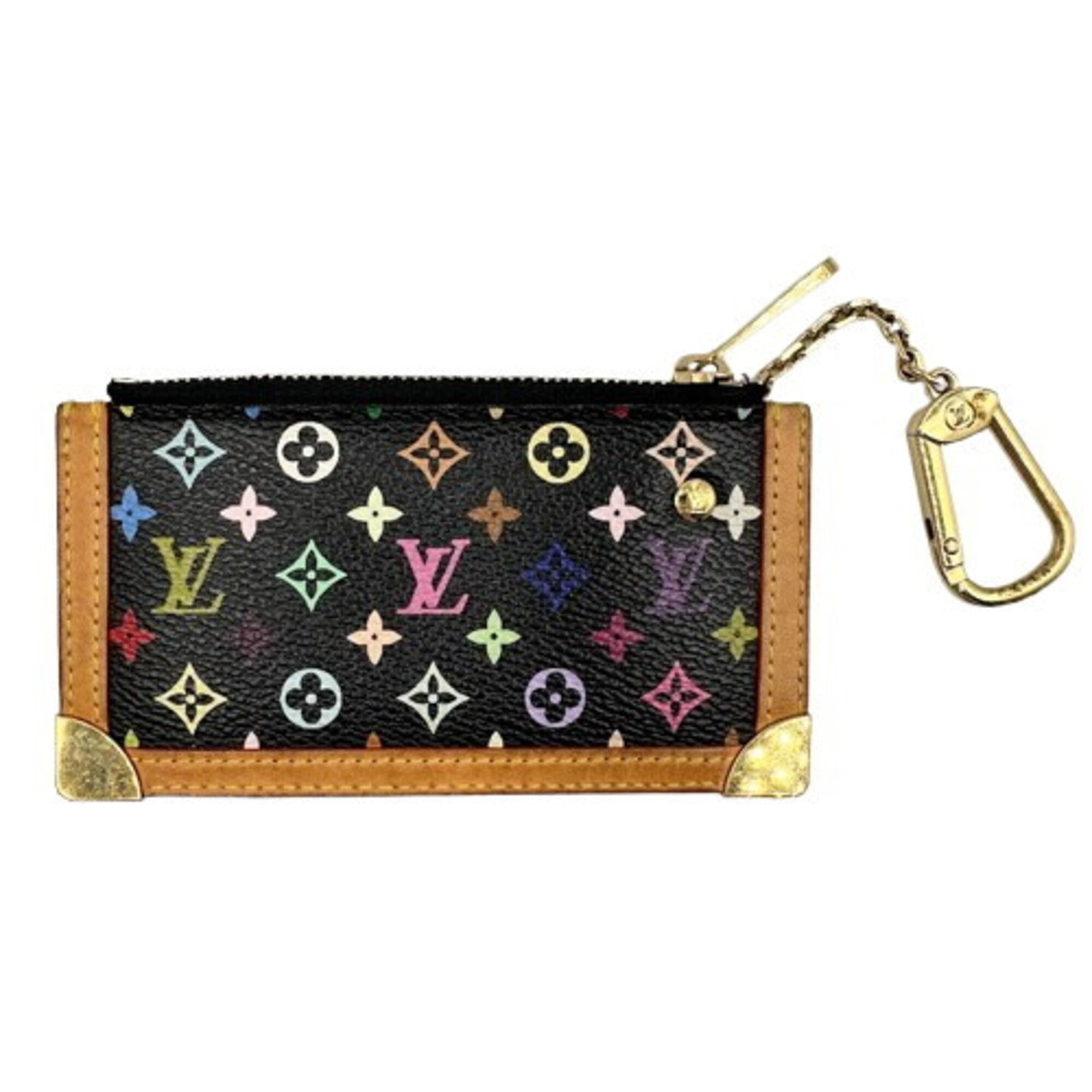 Louis Vuitton Black Pvc Coin Purse/Coin Case (Pre-Owned)