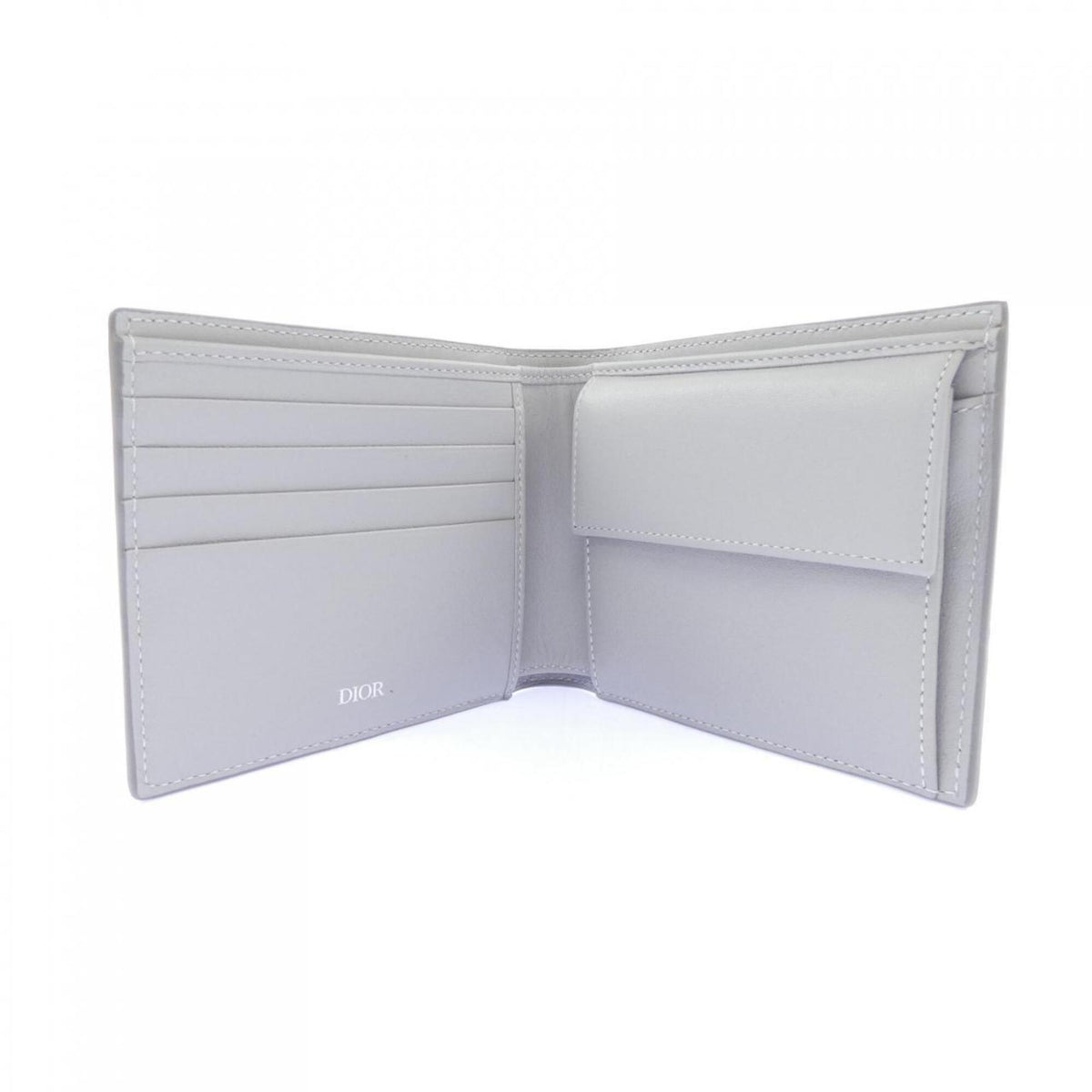 Christian Dior Gray Wallet (Bi-Fold) (Pre-Owned)