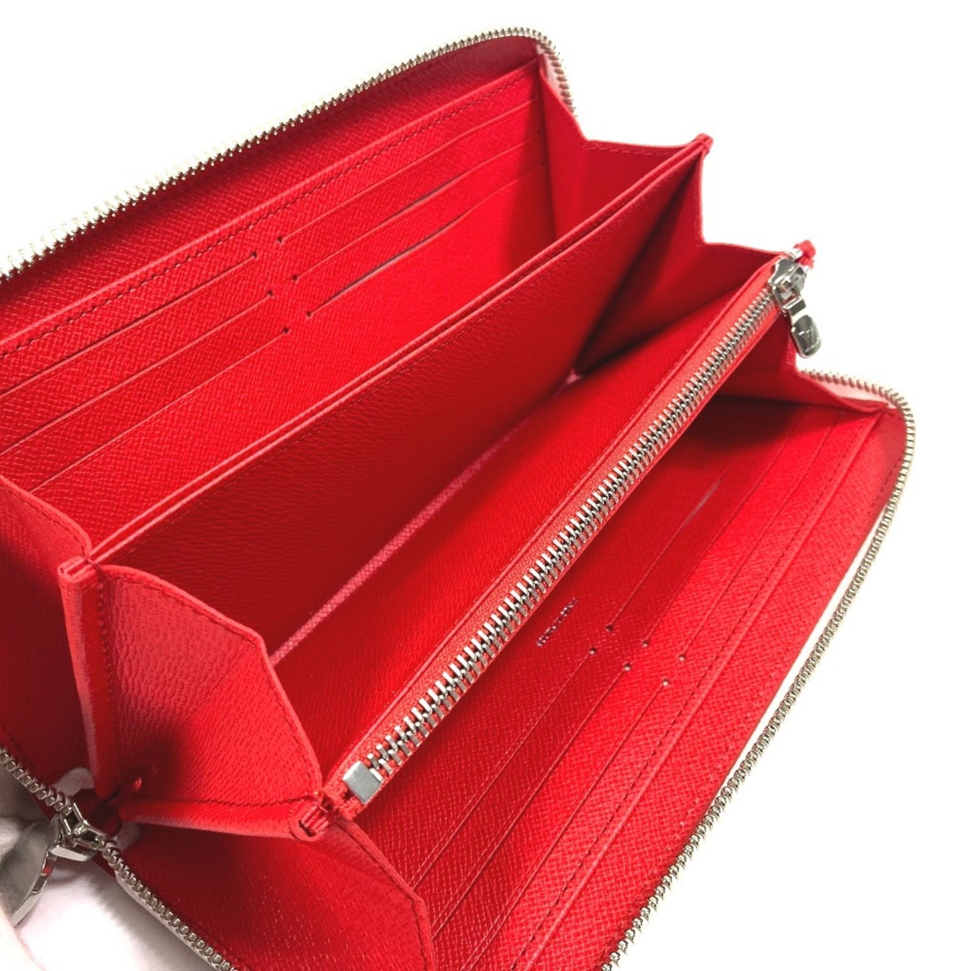 Louis Vuitton Red Color Rouge White Epi Leather Coin Purse/Coin Case (Pre-Owned)