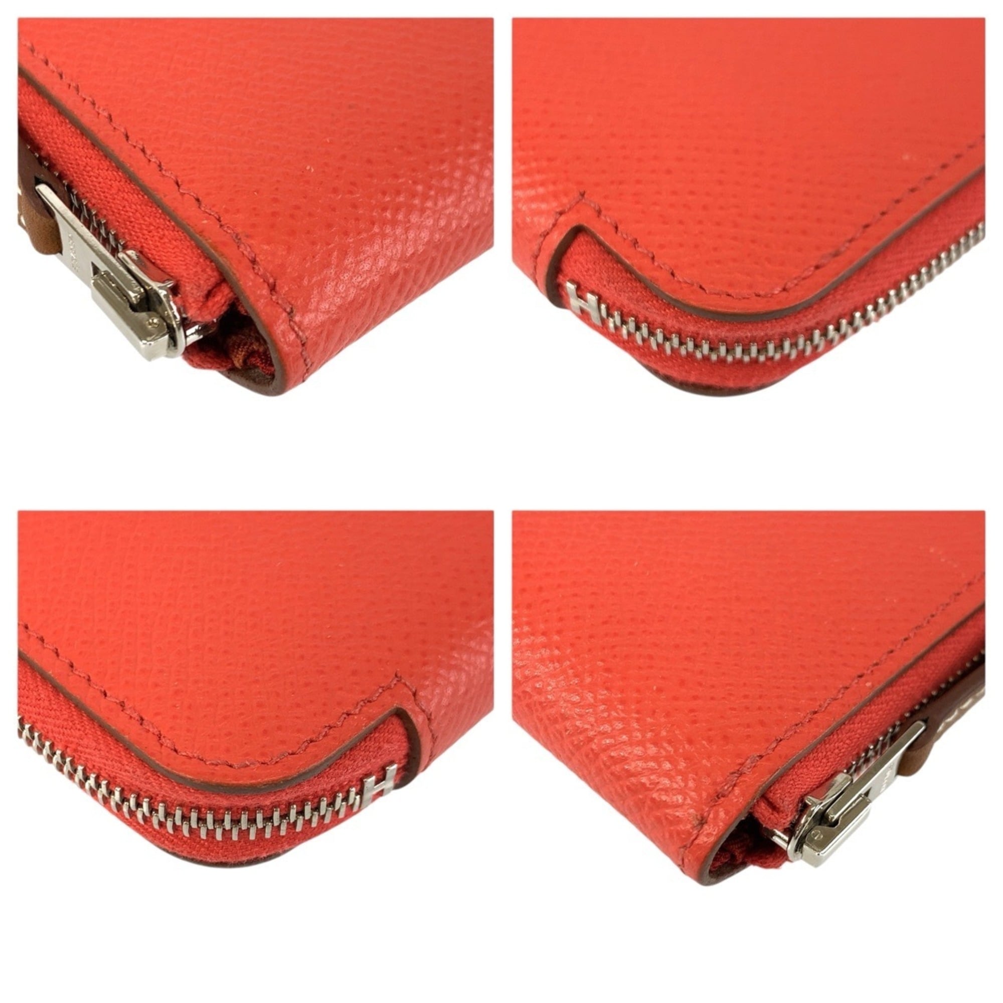 Hermes Epsom Leather Coin Purse/Coin Case (Pre-Owned)