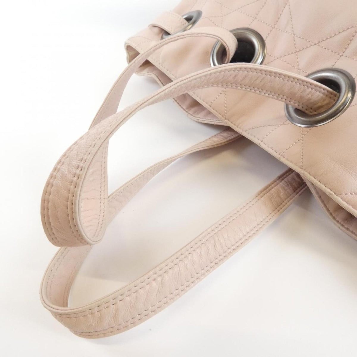 Christian Dior Pink Leather Handbag (Pre-Owned)