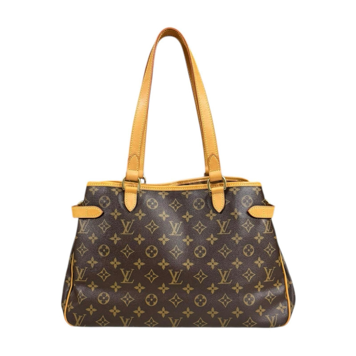 Louis Vuitton Brown Monogram Canvas Shoulder Bag (Pre-Owned)