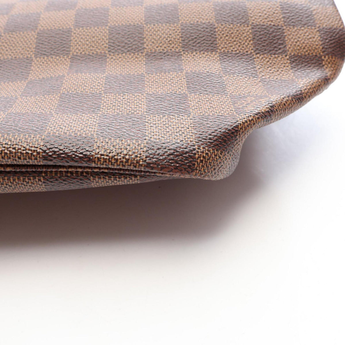 Louis Vuitton Brown Ebene Damier Canvas Coated Canvas Leather Handbag Tote Bag (Pre-Owned)