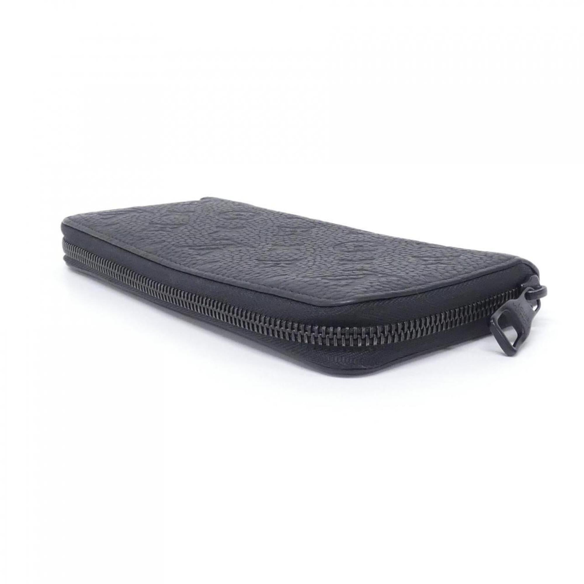 Louis Vuitton Black Monogram Monogram Leather Long Wallet (Bi-Fold) (Pre-Owned)
