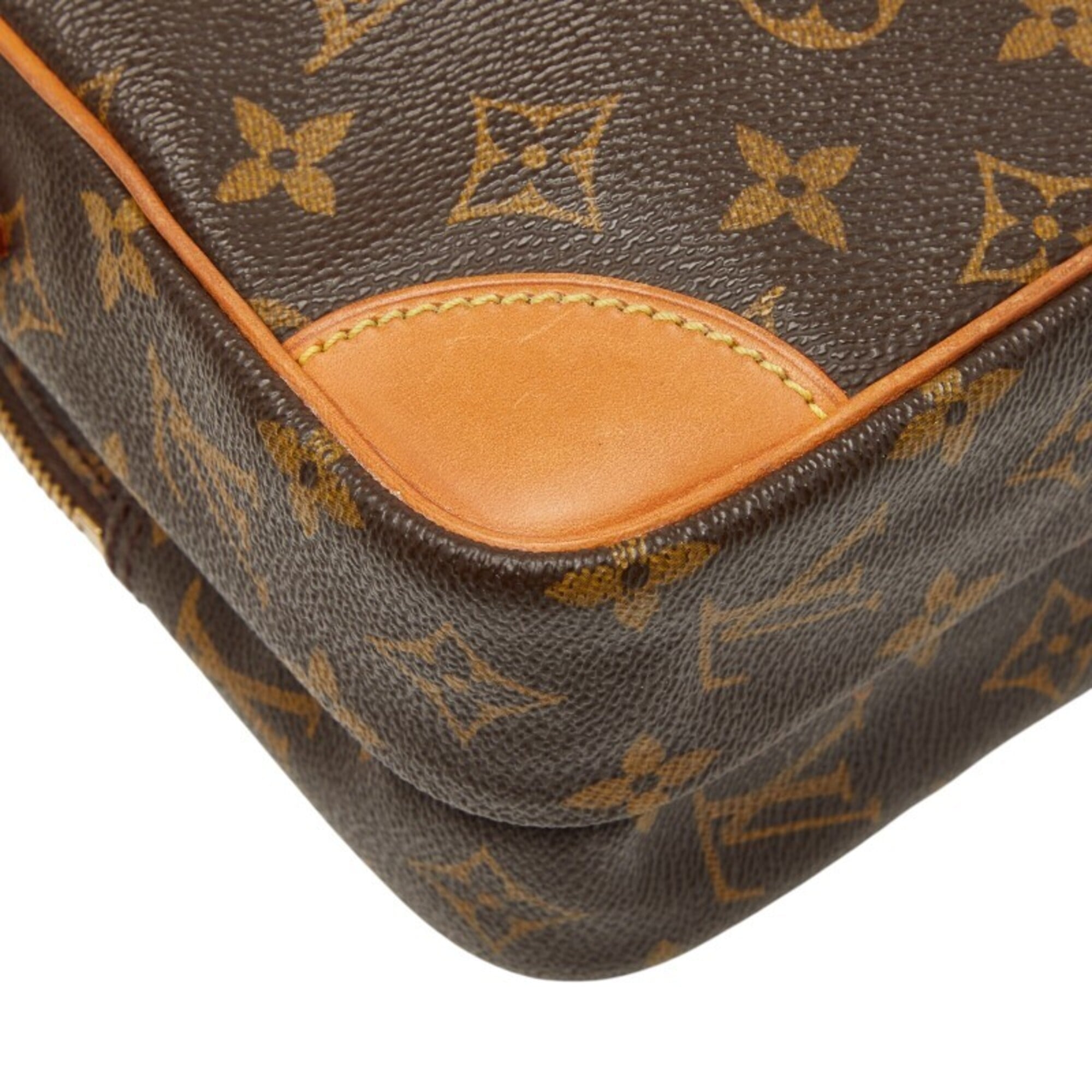 Louis Vuitton Brown Pvc Leather Shoulder Bag (Pre-Owned)