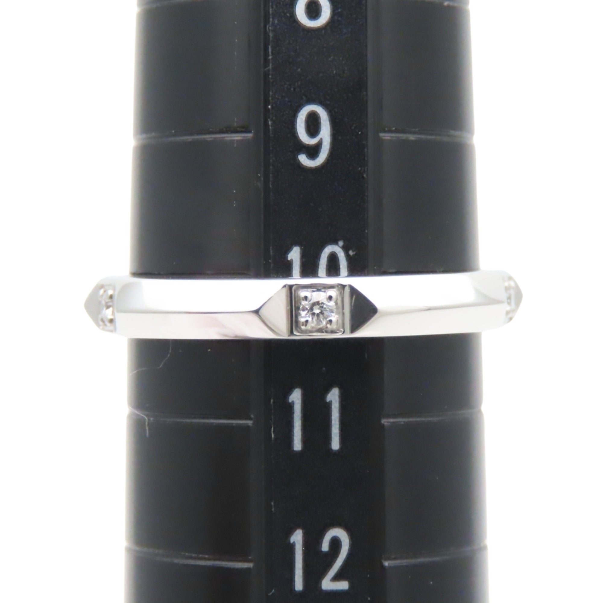 Tiffany Platinum Platinum 950 Band Ring (Pre-Owned)