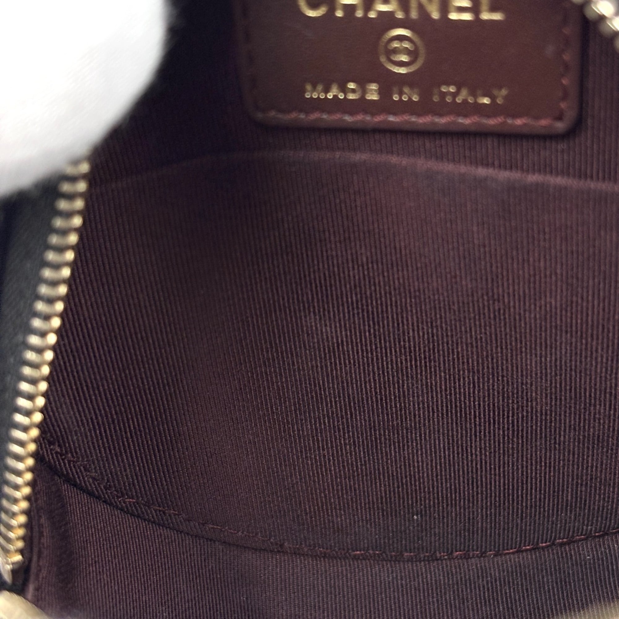 Chanel Matelasse Black Grained Calfskin Shoulder Bag (Pre-Owned)