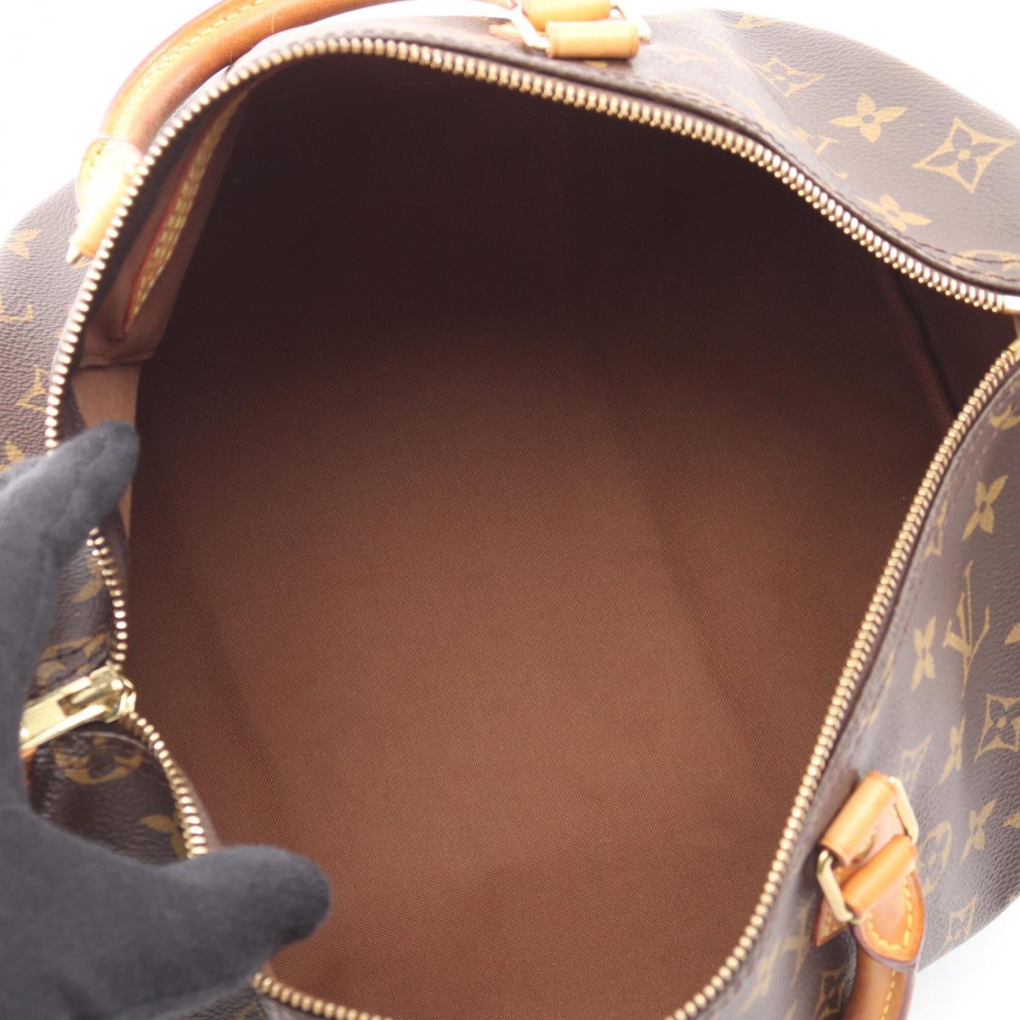 Louis Vuitton Brown Pvc Leather Handbag (Pre-Owned)