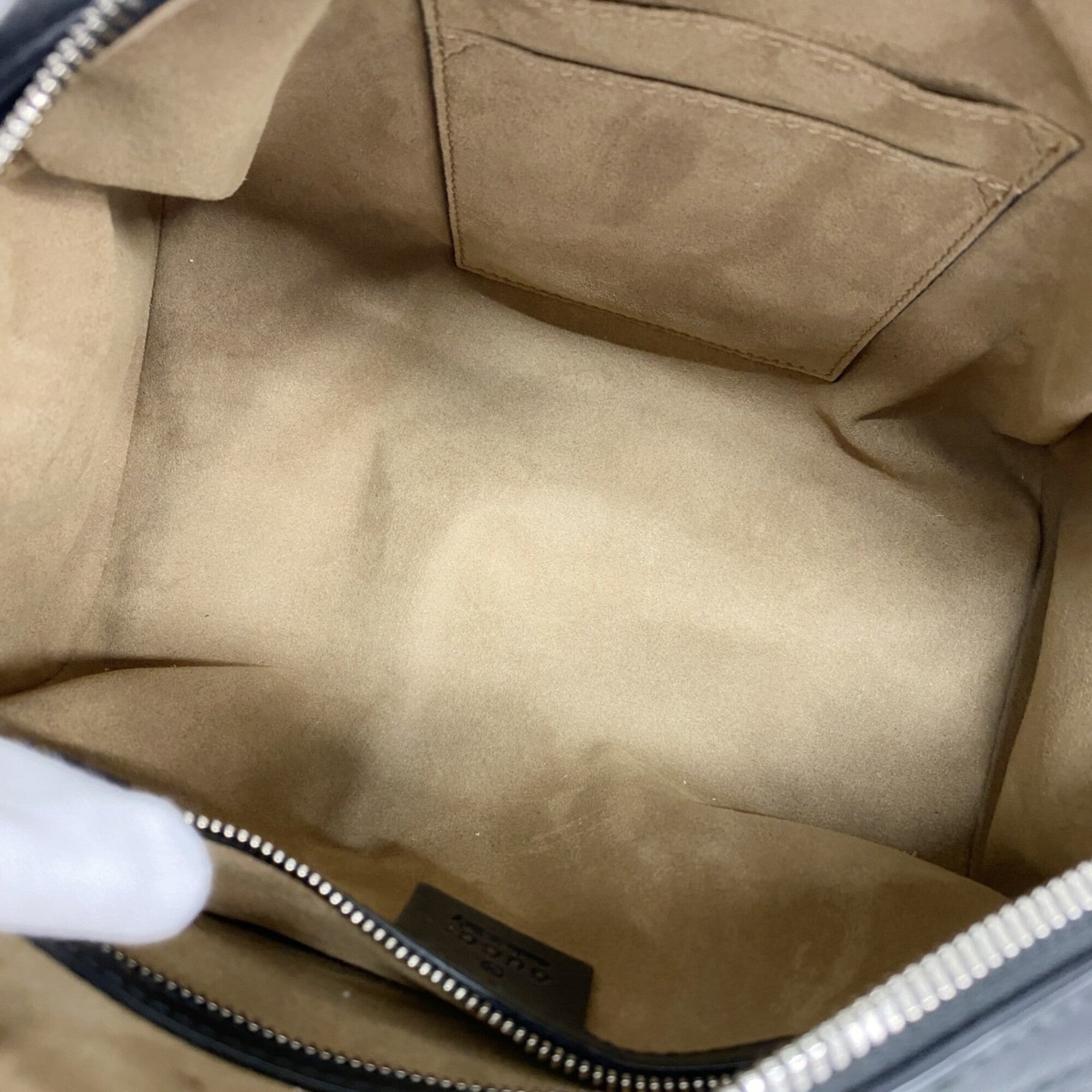 Gucci Black Pvc Handbag (Pre-Owned)