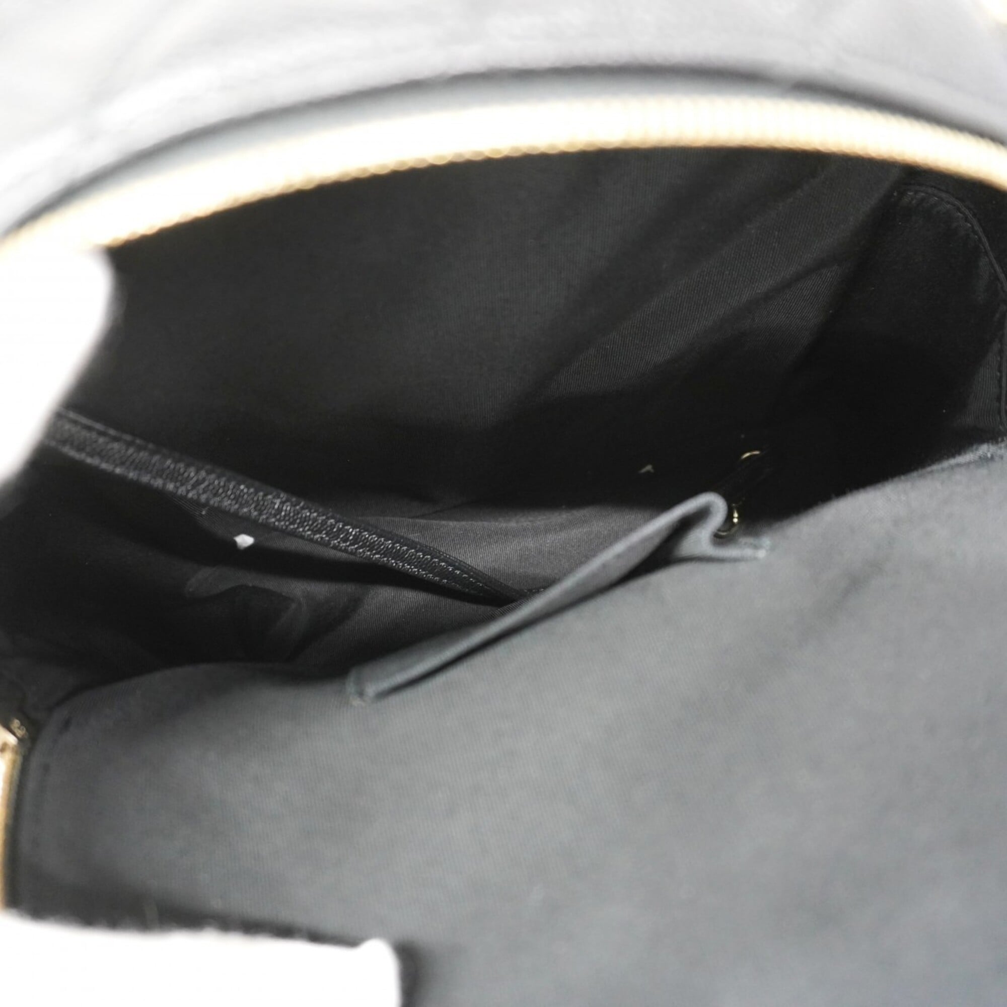 Chanel Black Grained Calfskin Backpack (Pre-Owned)