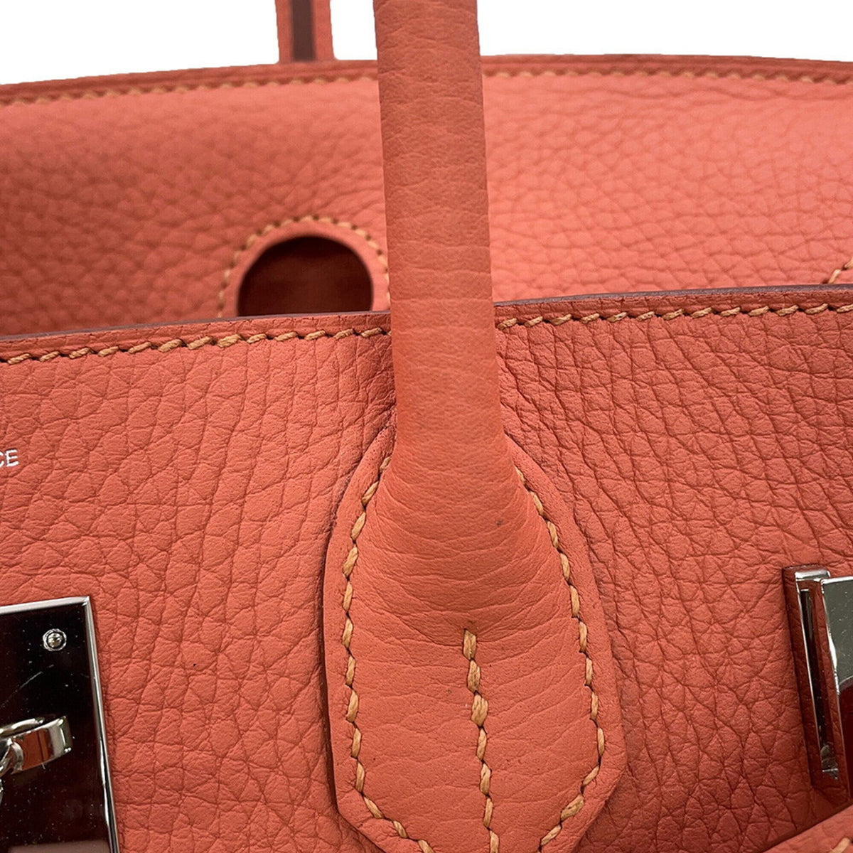 Hermes Birkin Rosy Togo Leather Handbag (Pre-Owned)