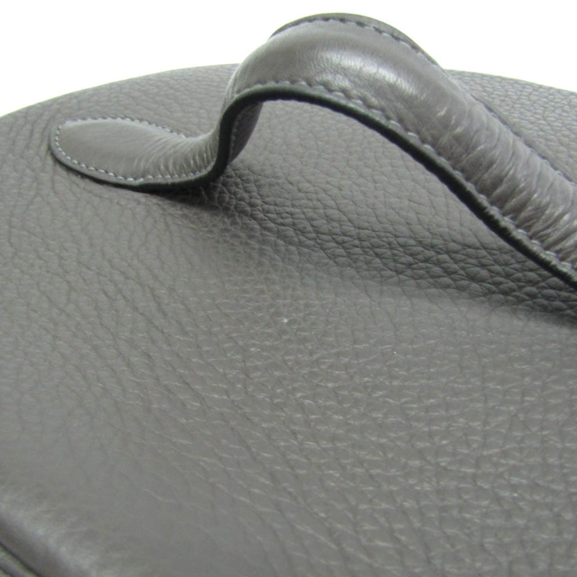 Hermes Intercity Etain Taurillon Clemence Leather Handbag Vanity Bag (Pre-Owned)