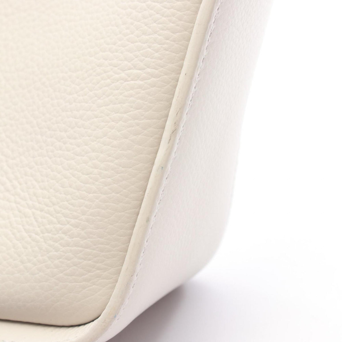 Balenciaga White Leather Handbag (Pre-Owned)