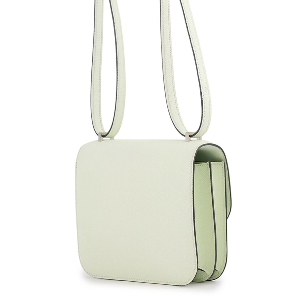 Hermes Light Green Vert Epsom Leather Handbag Shoulder Bag (Pre-Owned)