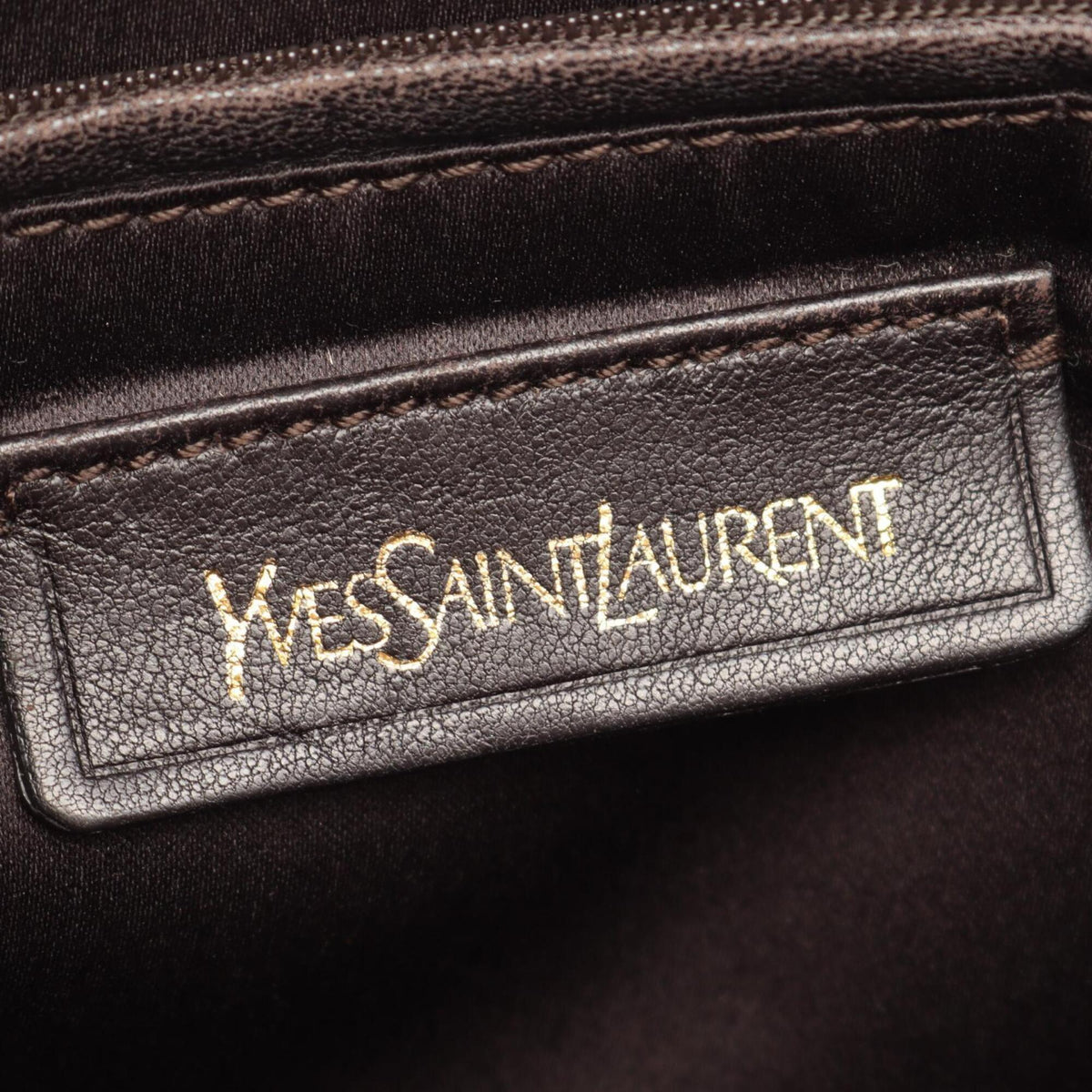 Yves Saint Laurent Brown Leather Handbag (Pre-Owned)