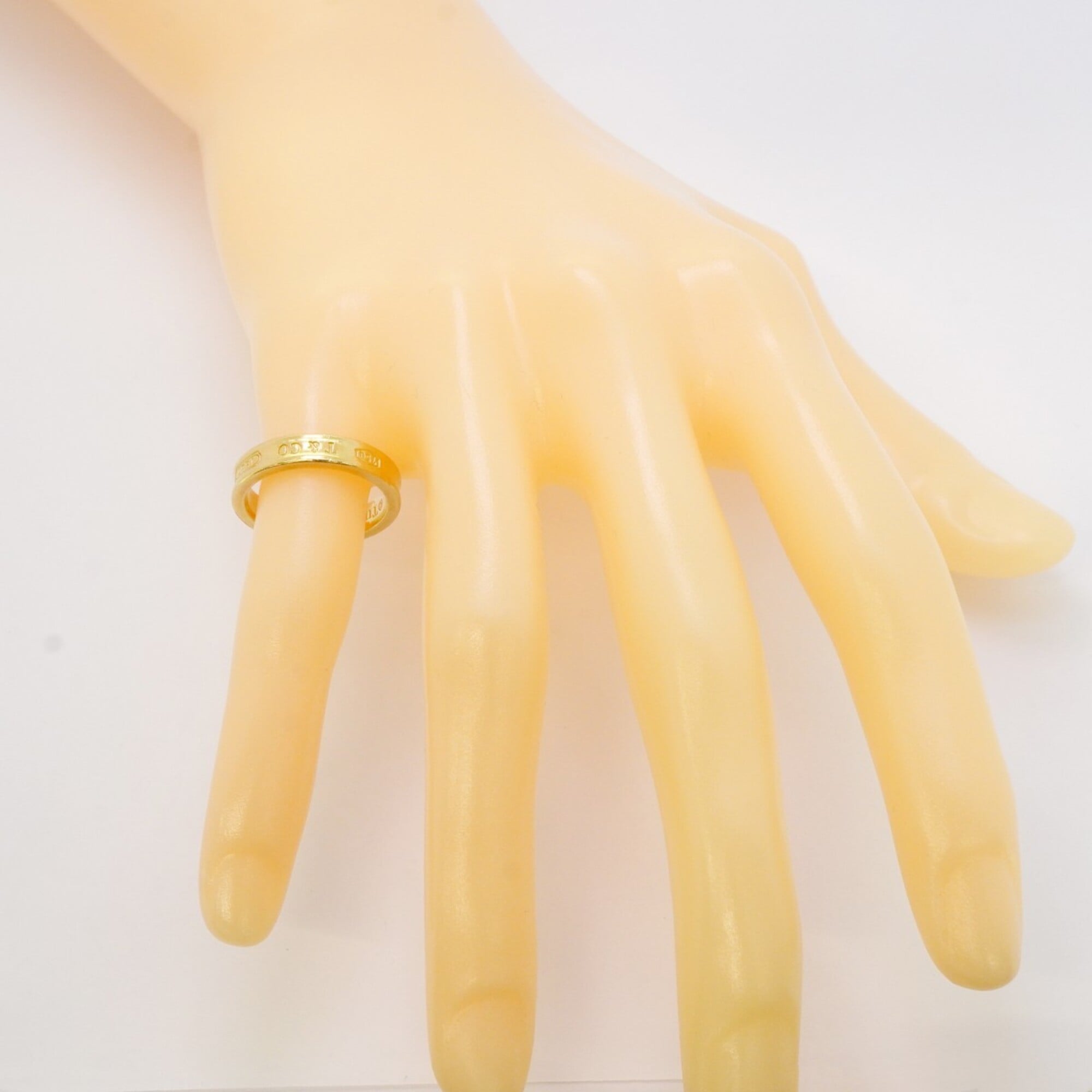 Tiffany Yellow Gold (18K) Band Ring (Pre-Owned)