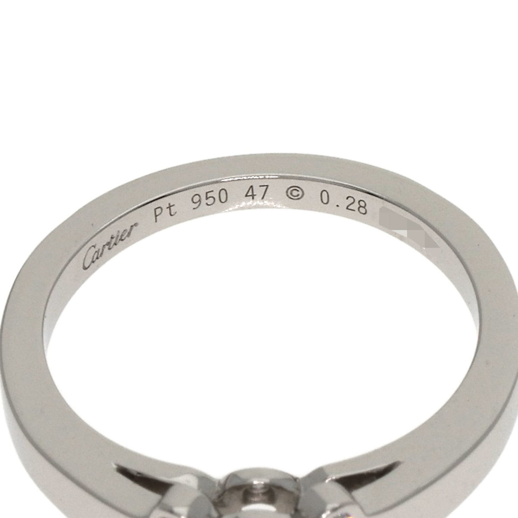 Cartier Platinum 950 Band Ring (Pre-Owned)