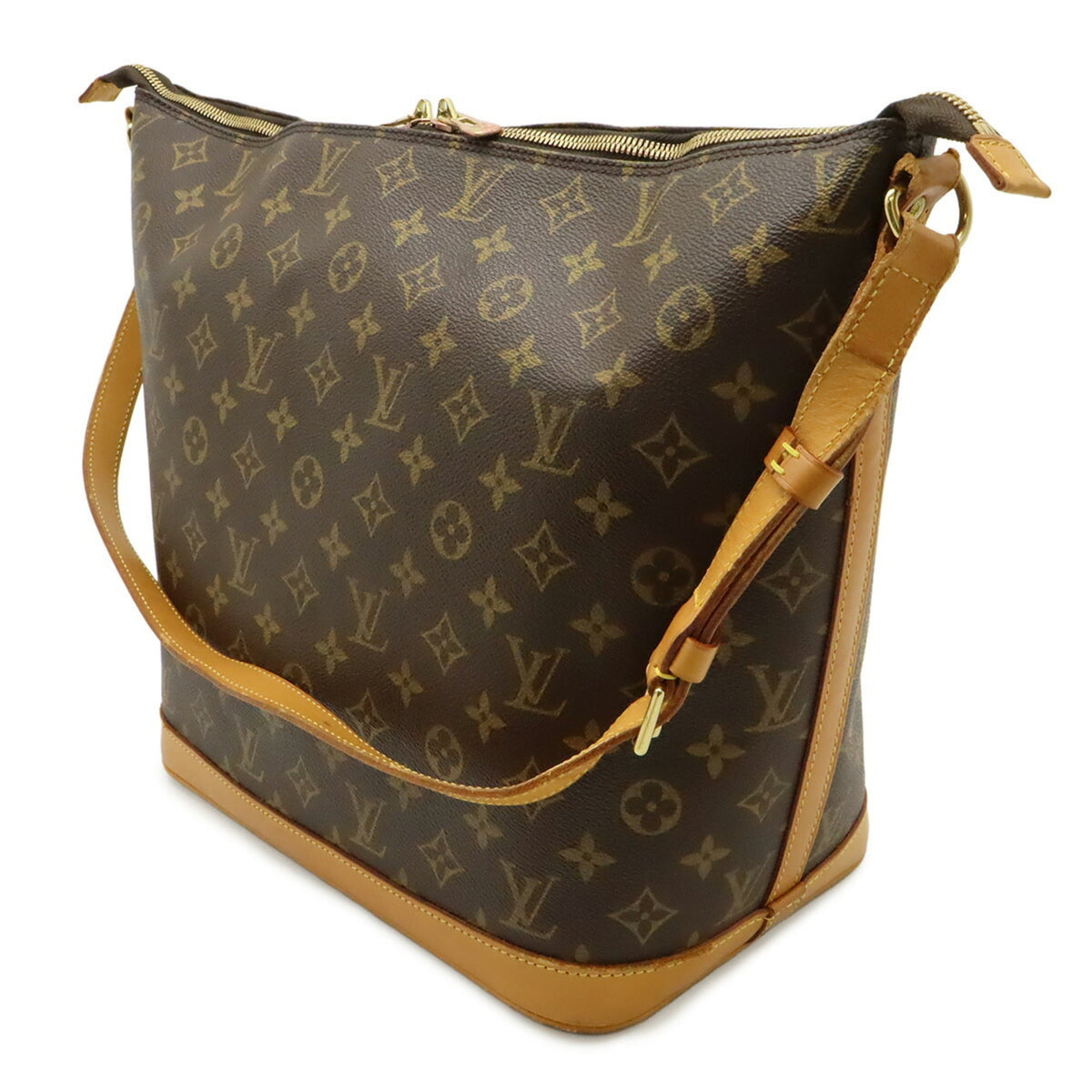 Louis Vuitton Brown Monogram Shoulder Bag (Pre-Owned)