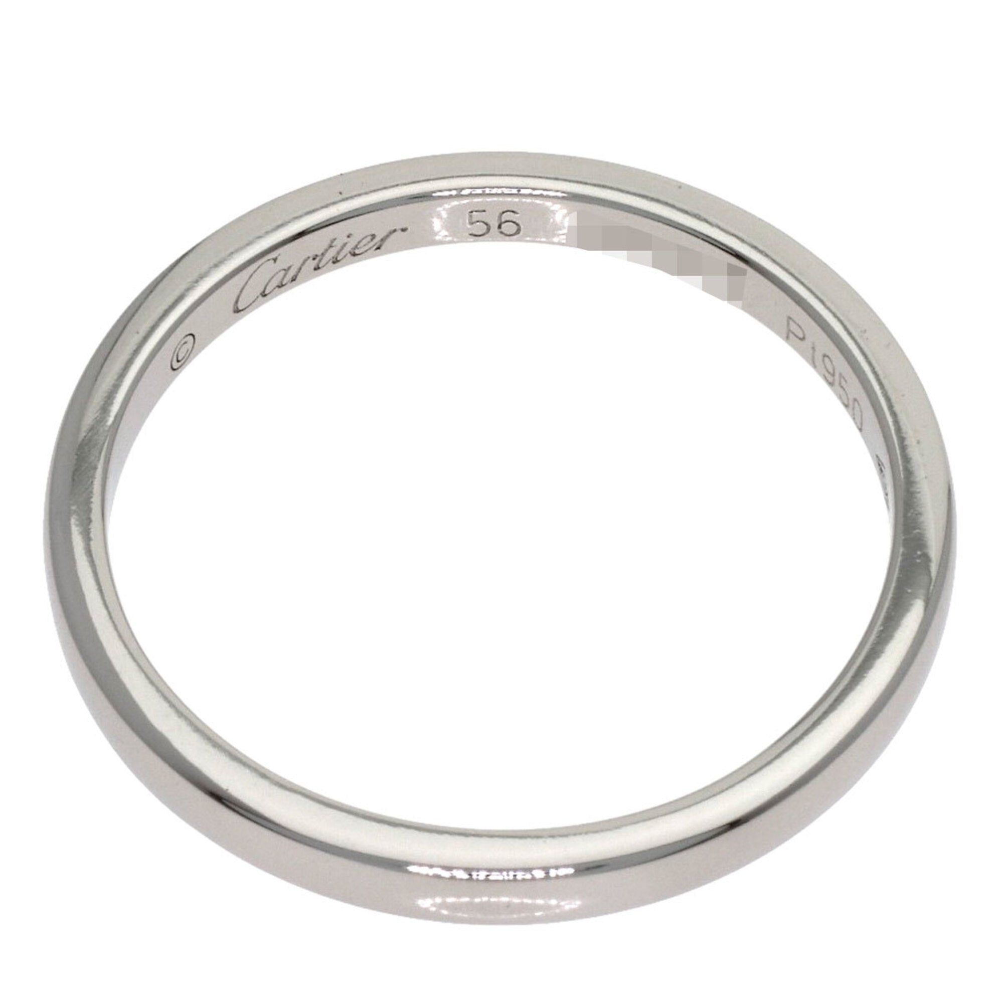 Cartier Platinum 950 Band Ring (Pre-Owned)