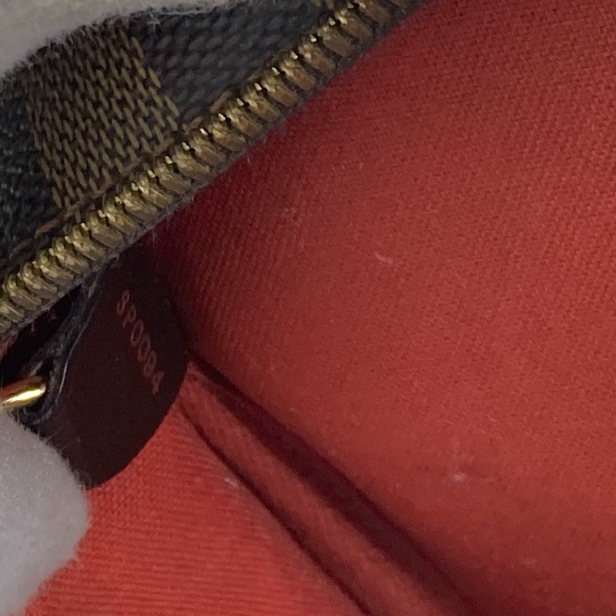 Louis Vuitton Damier Brown Ebene Damier Canvas Boston Bag Handbag Shoulder Bag (Pre-Owned)