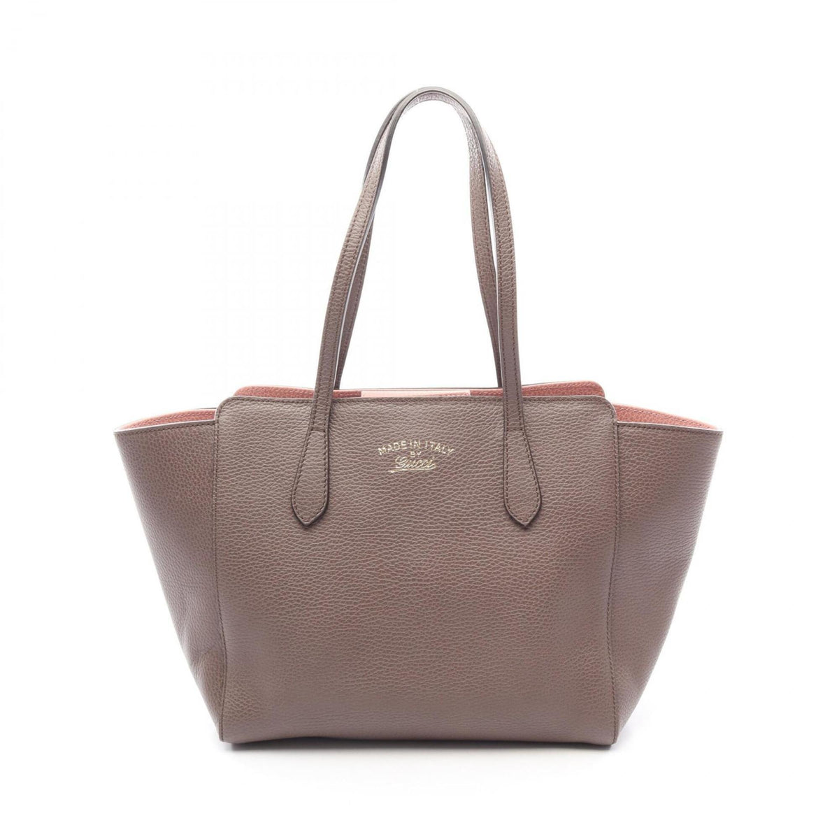 Gucci Beige Leather Tote Bag (Pre-Owned)