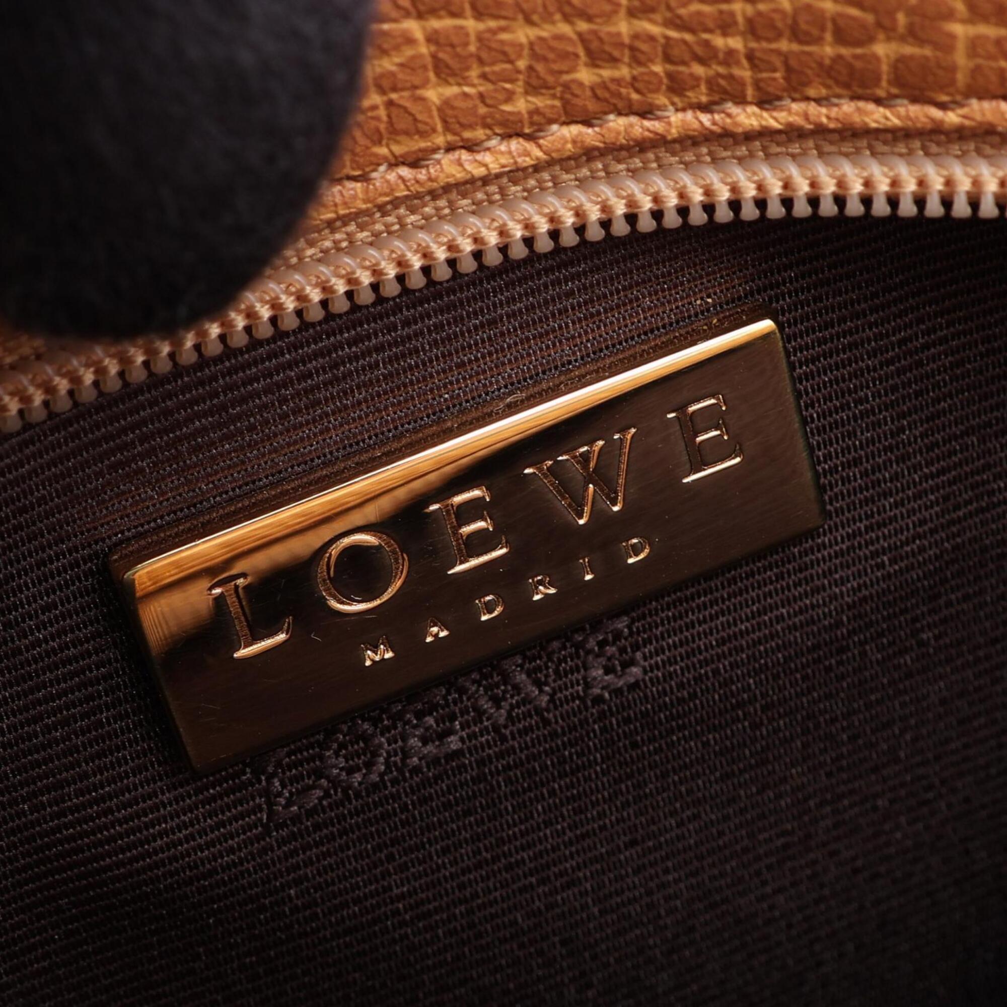 Loewe Brown Leather Handbag (Pre-Owned)