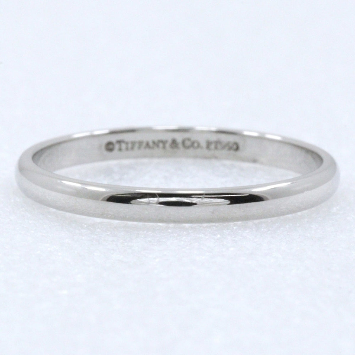 Tiffany Platinum 950 Band Ring (Pre-Owned)