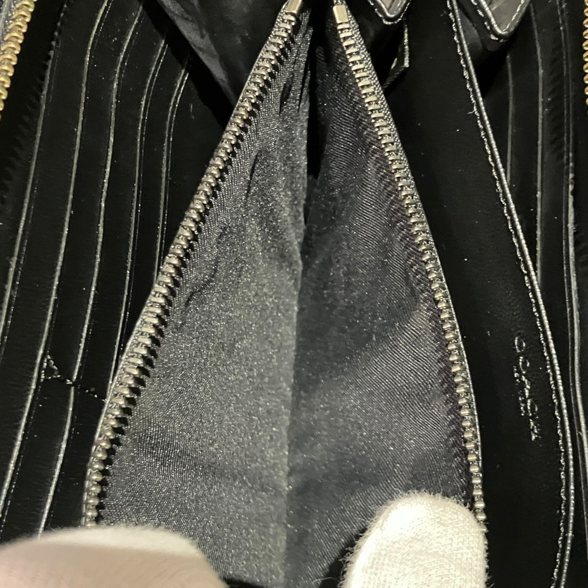 Coach Black Pvc Coin Purse/Coin Case (Pre-Owned)