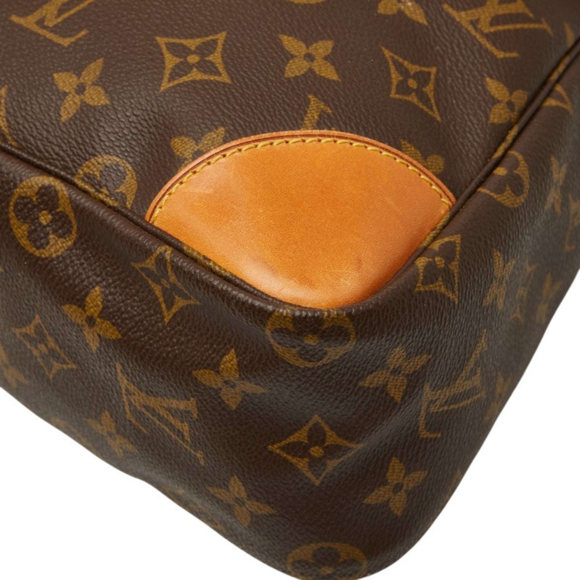 Louis Vuitton Brown Pvc Leather Shoulder Bag (Pre-Owned)