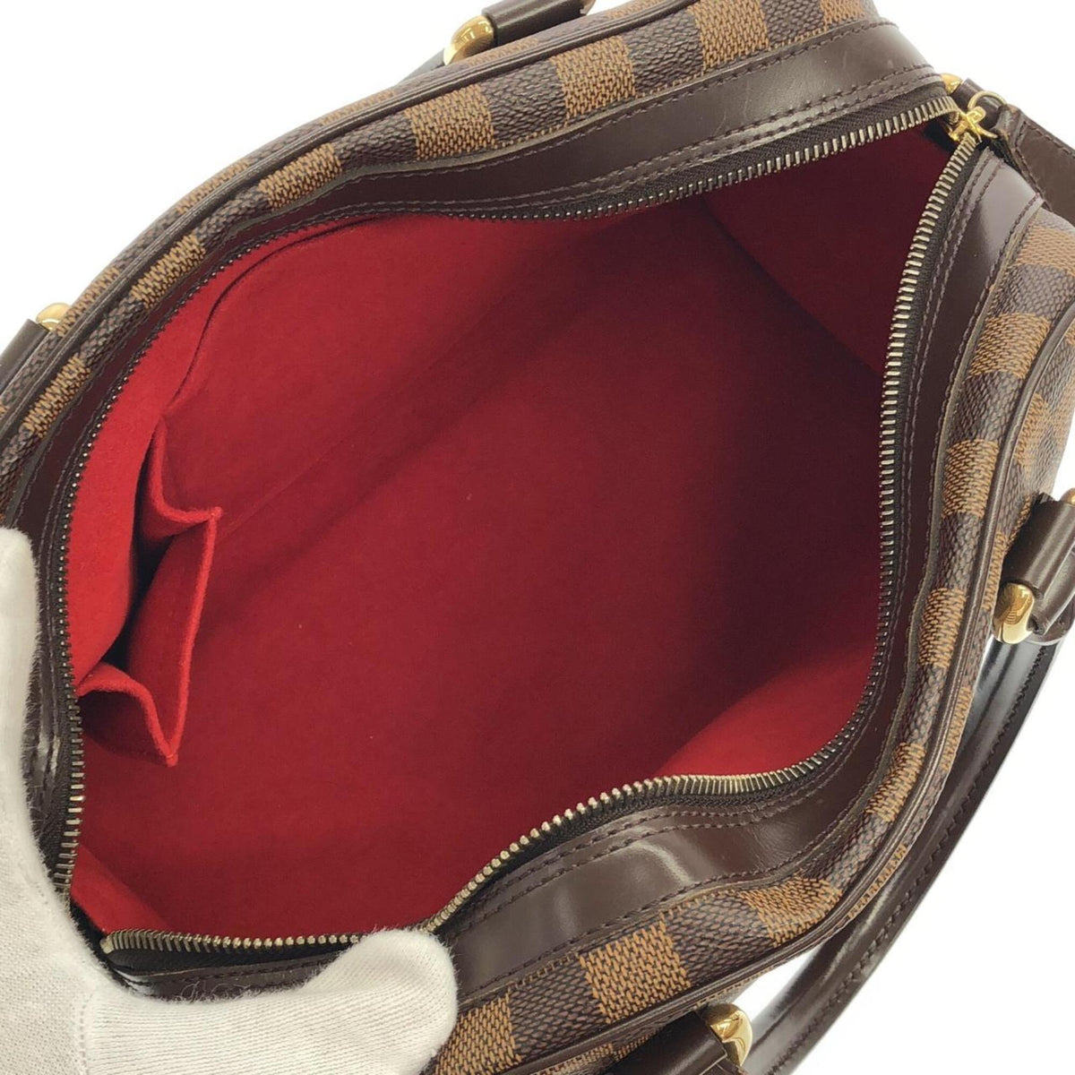 Louis Vuitton Brown Coated Canvas Handbag (Pre-Owned)
