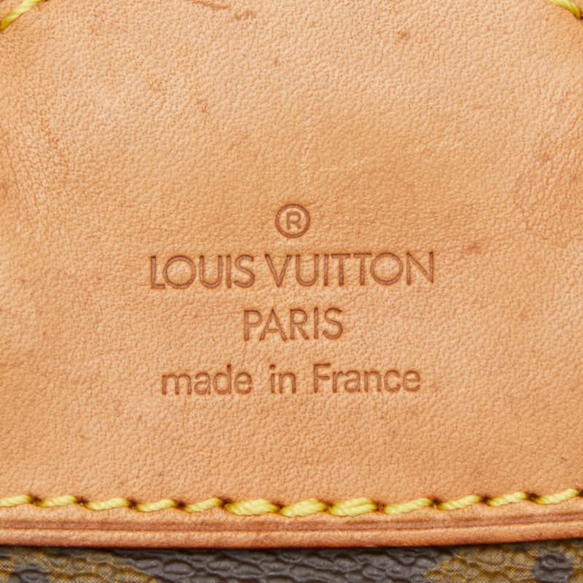 Louis Vuitton Brown Pvc Leather Backpack (Pre-Owned)