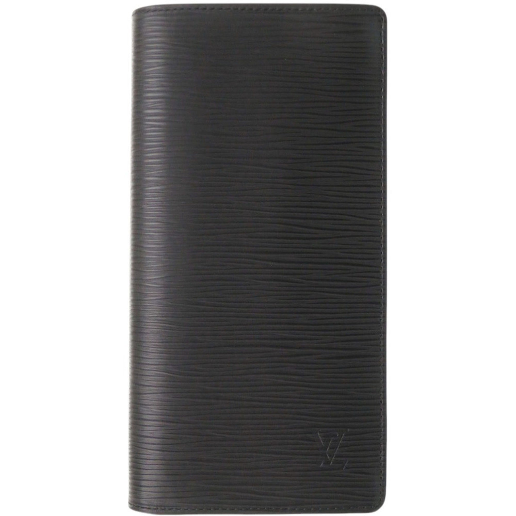 Louis Vuitton Noir Epi Leather Long Wallet (Bi-Fold) (Pre-Owned)