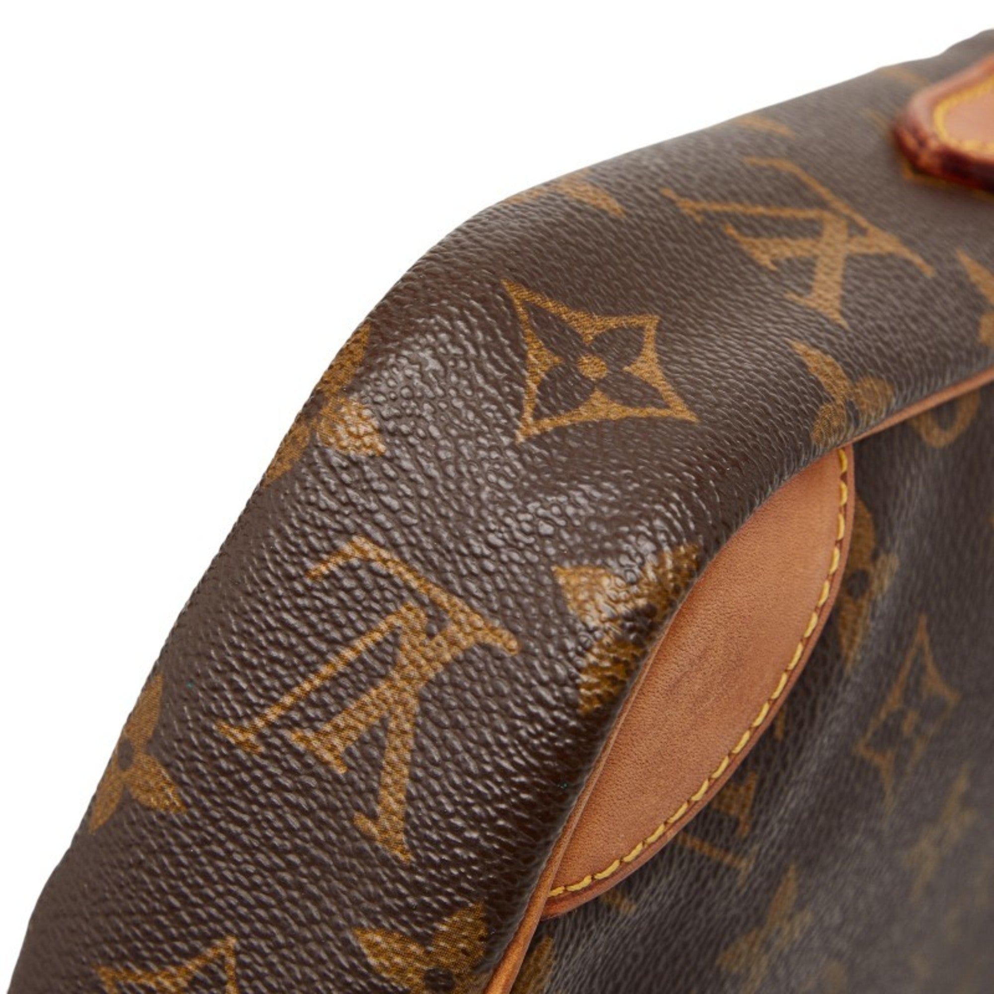 Louis Vuitton Brown Pvc Leather Shoulder Bag (Pre-Owned)