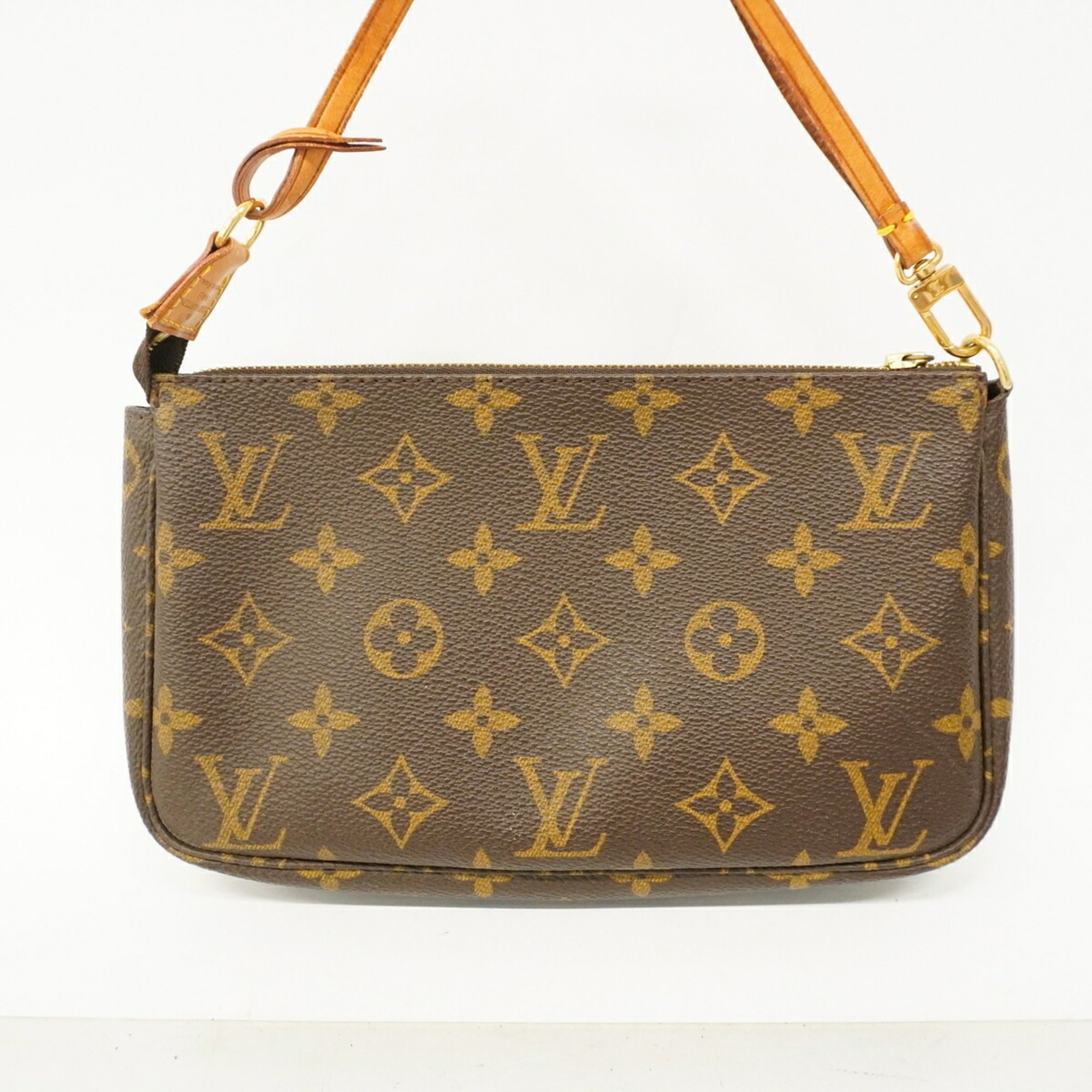 Louis Vuitton Brown Pouch (Pre-Owned)